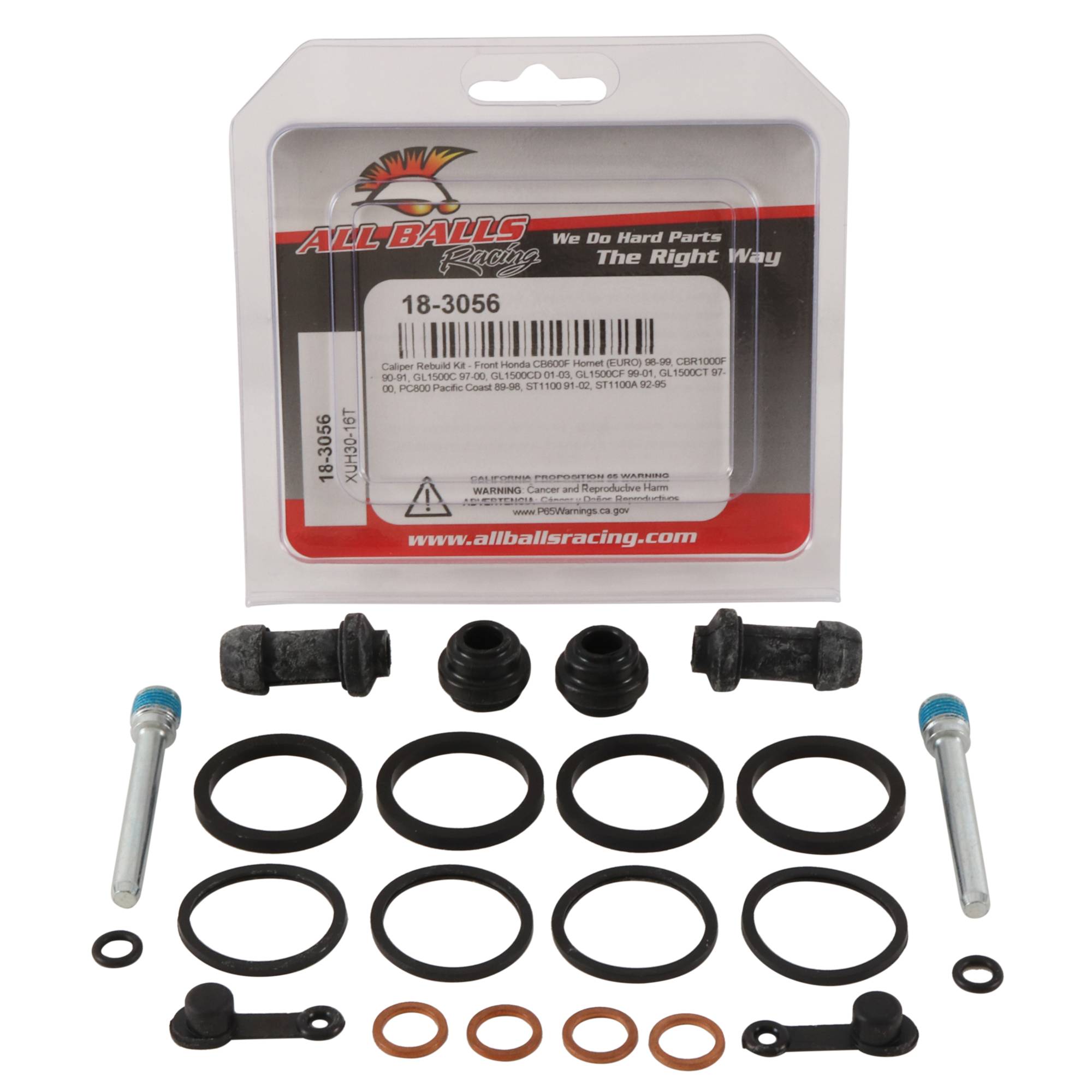 All Balls Front Caliper Rebuild Kit 18-3056 for Honda CB 600 F Hornet 98-99