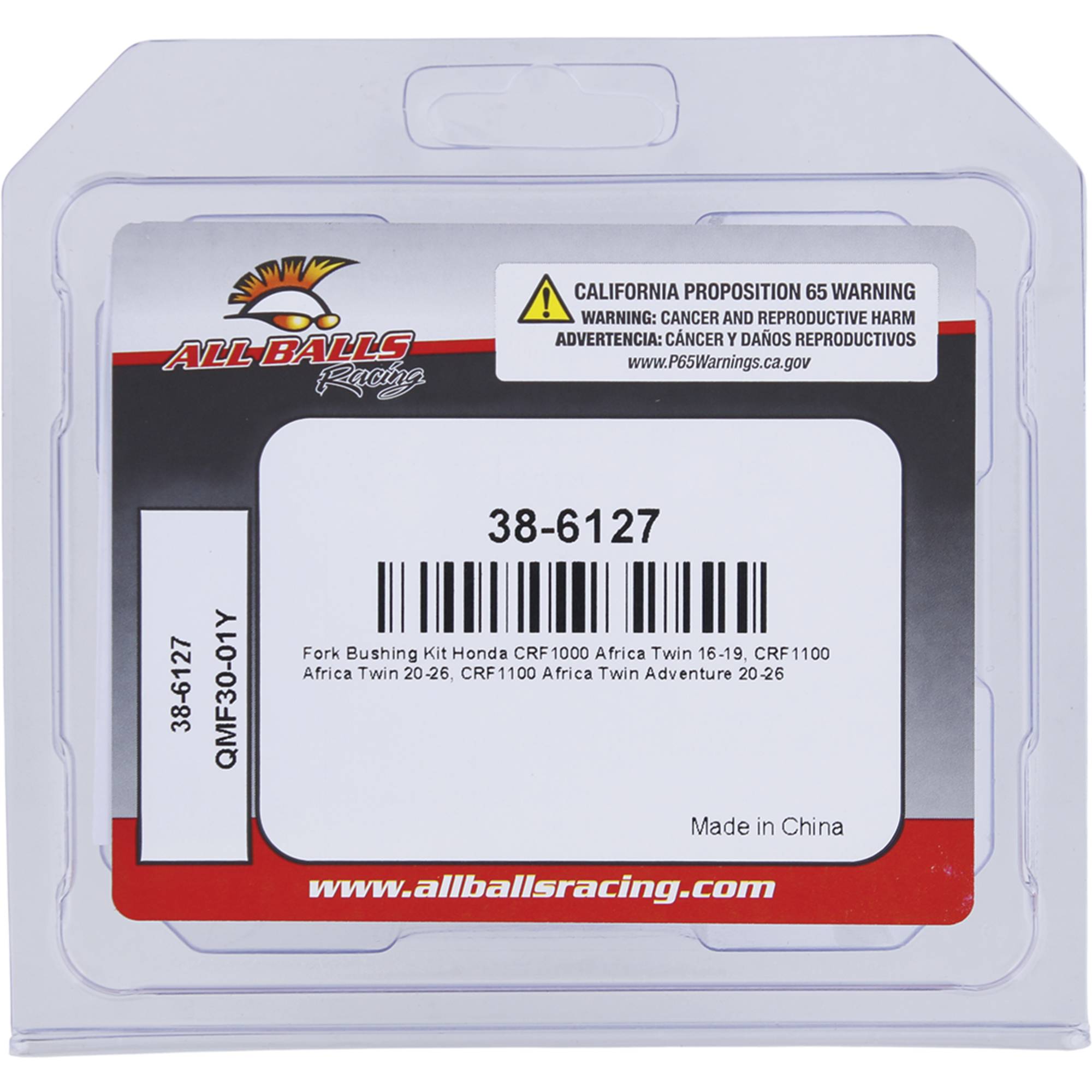 All Balls Racing Fork Bushing Kit 38-6127 for Honda CRF 1000A Africa Twin 16