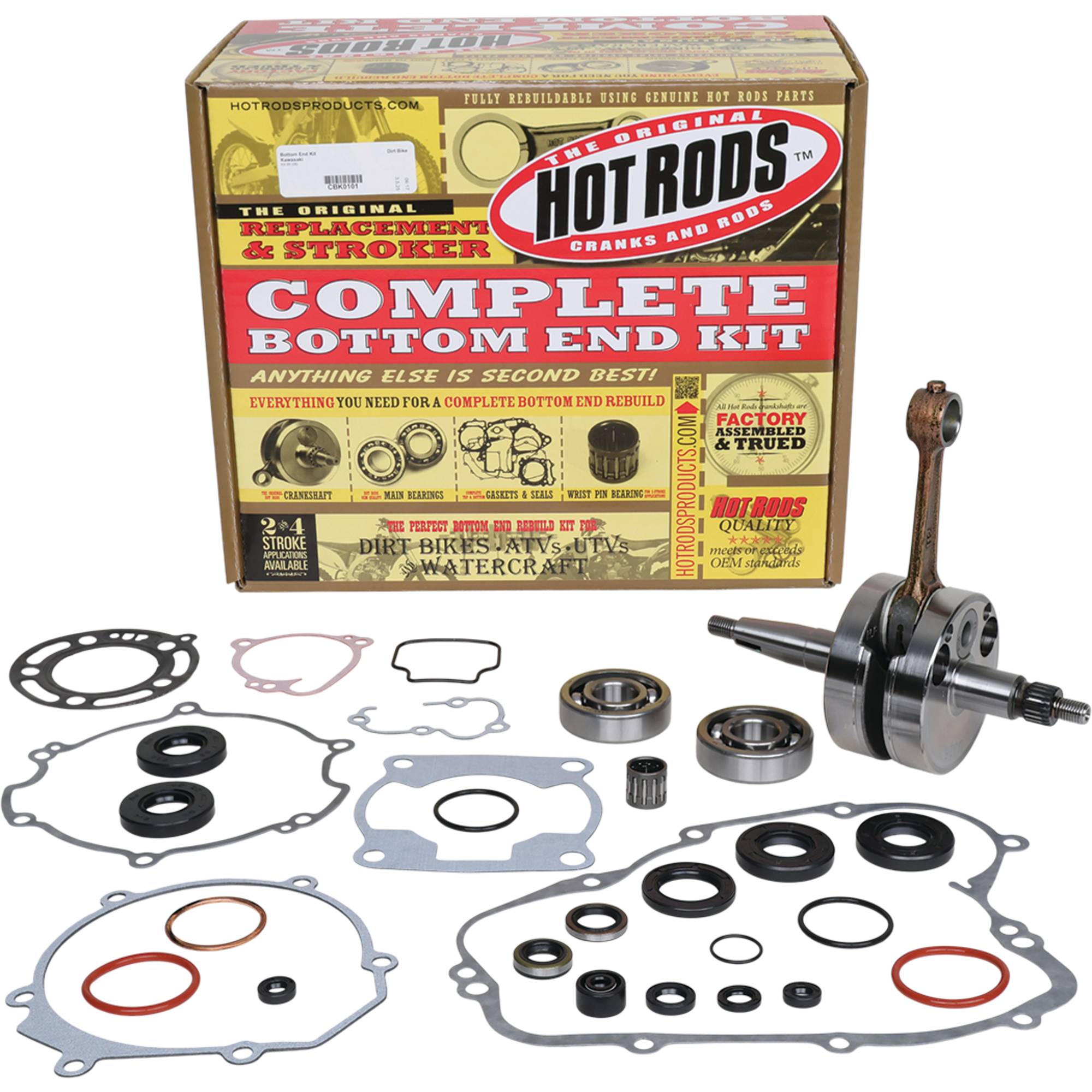 Hot Rods BOTTOM END KIT for Kawasaki KX 85 (06) CBK0101