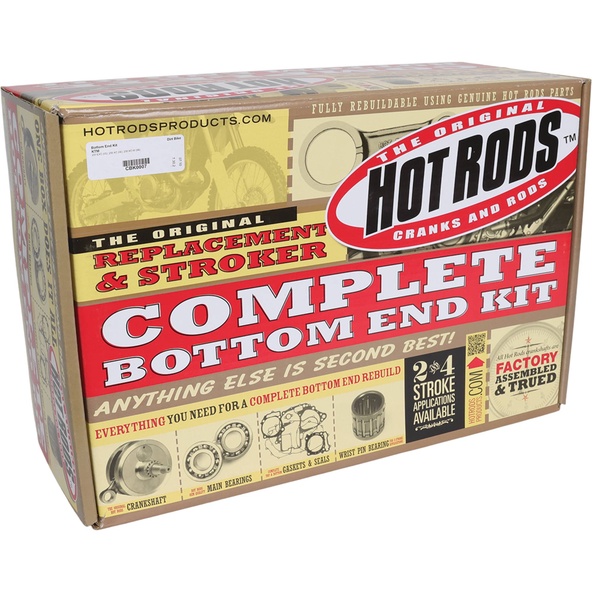 Hot Rods BOTTOM END KIT for KTM 250 EXC 05 2005 CBK0007