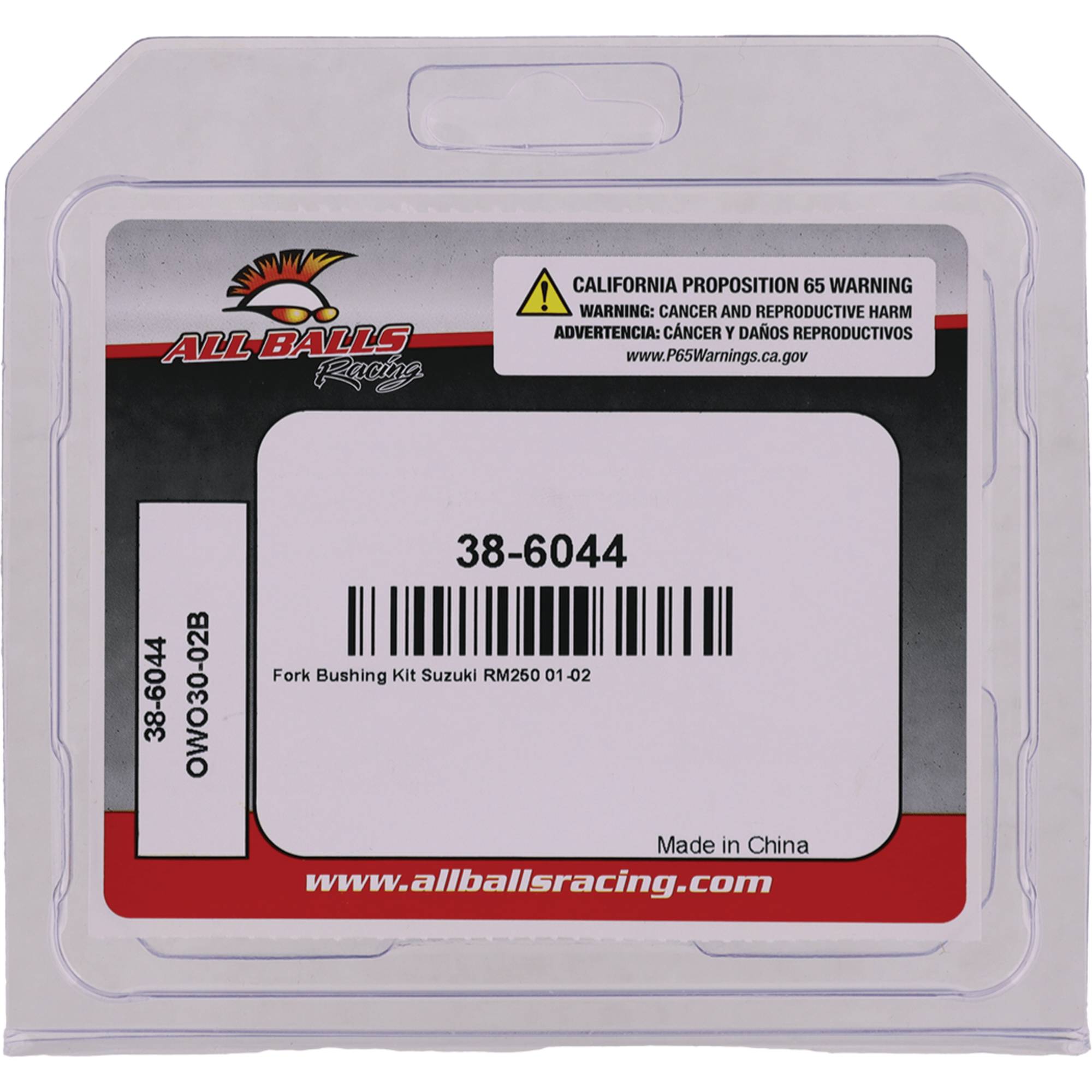 All Balls Racing Fork Bushing Kit 38-6044 for Suzuki RM 250 01 02