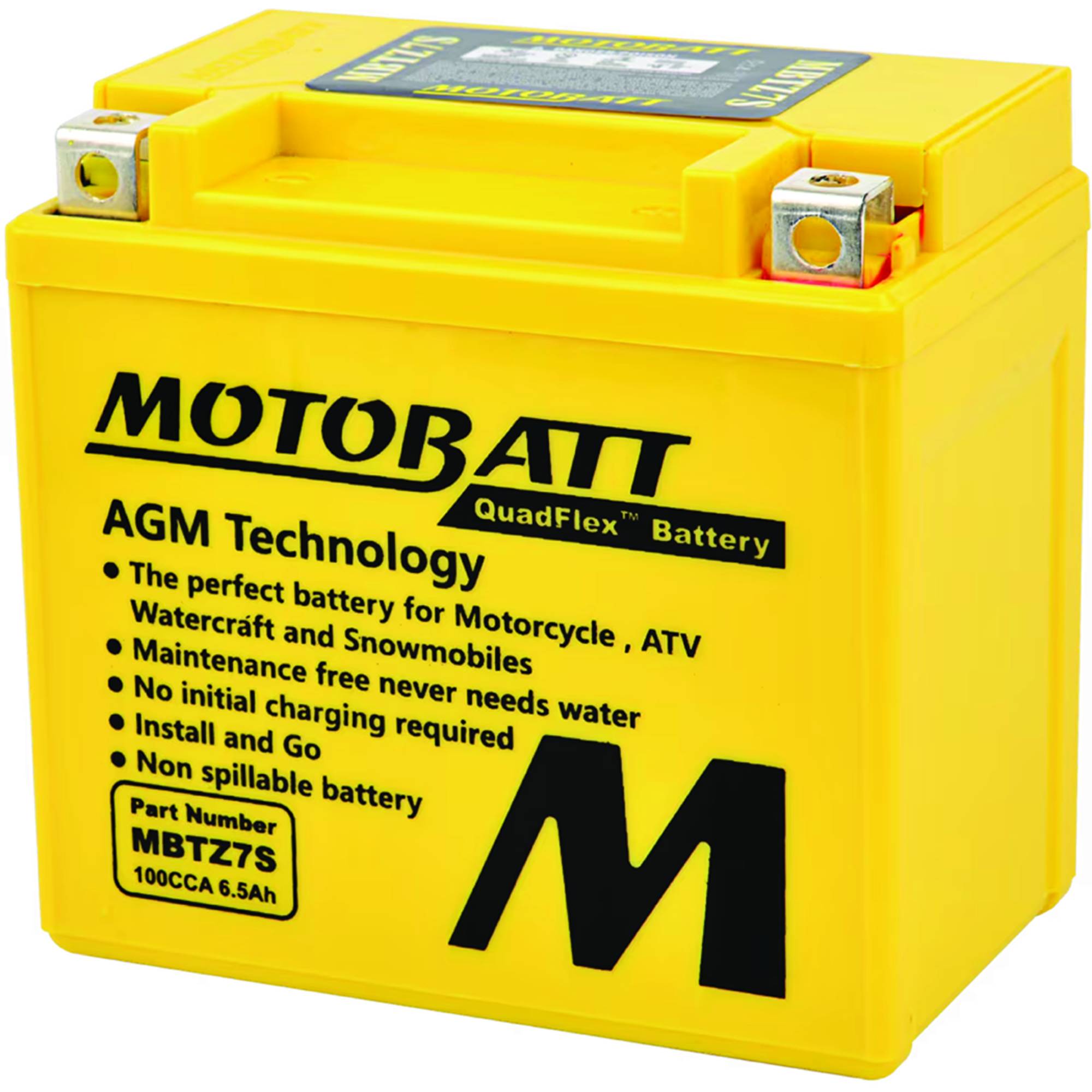 Motobatt MBTZ7S 6.5Ah Battery