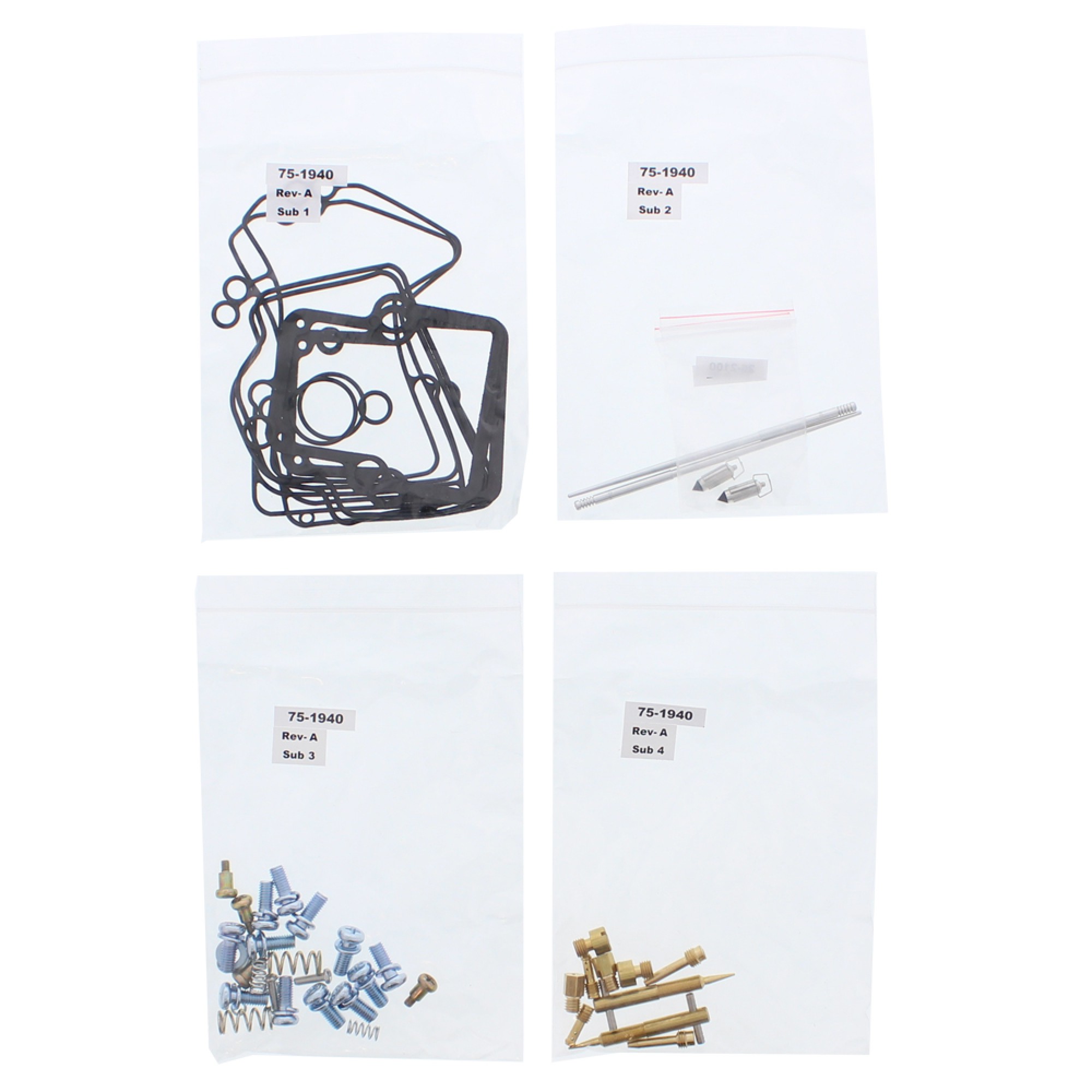 All Balls Carburetor Rebuild Kit 26-1842 for Polaris 600 RMK 02-05