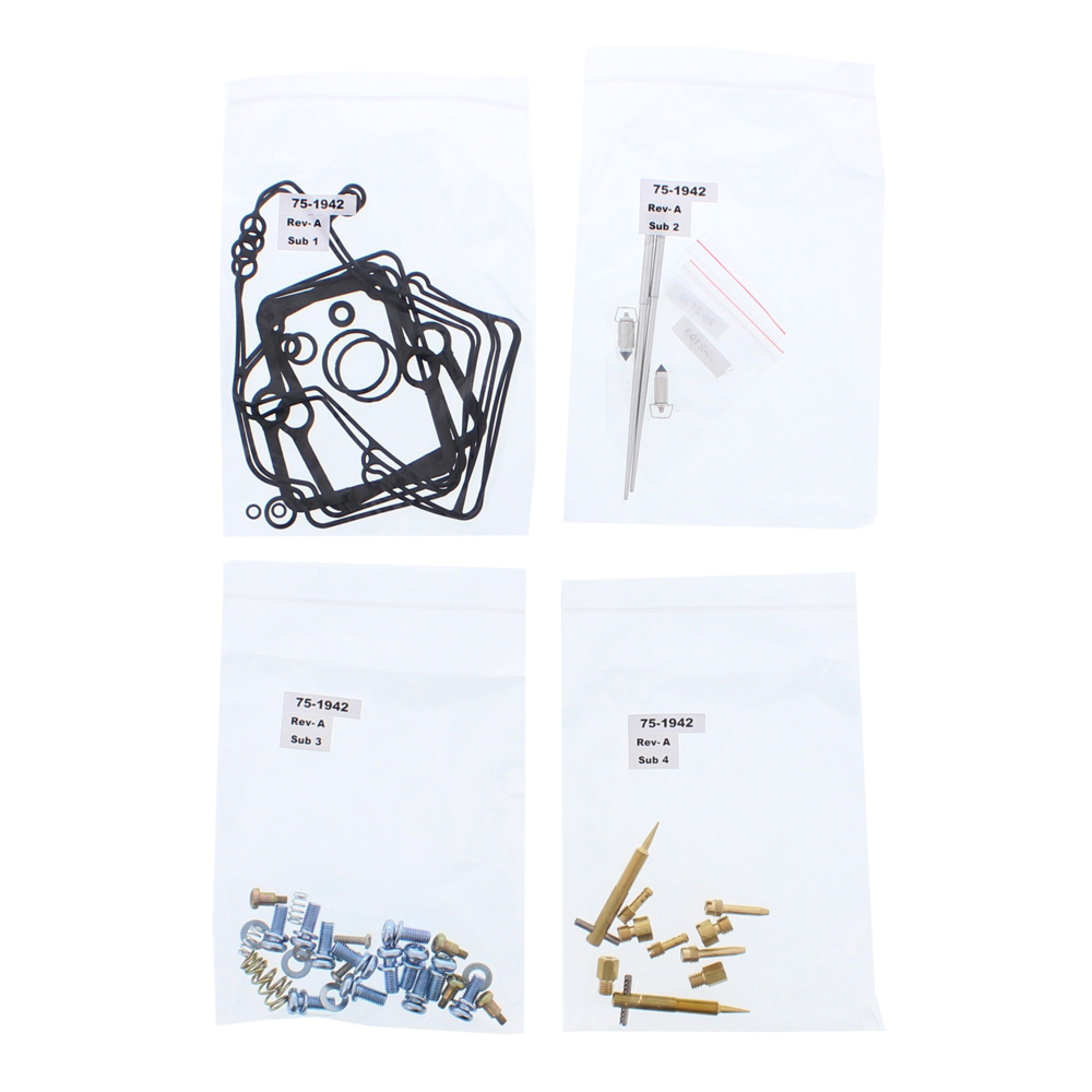 All Balls Carburetor Rebuild Kit 26-1791 for Polaris 500 XC SP 04 05 06 07