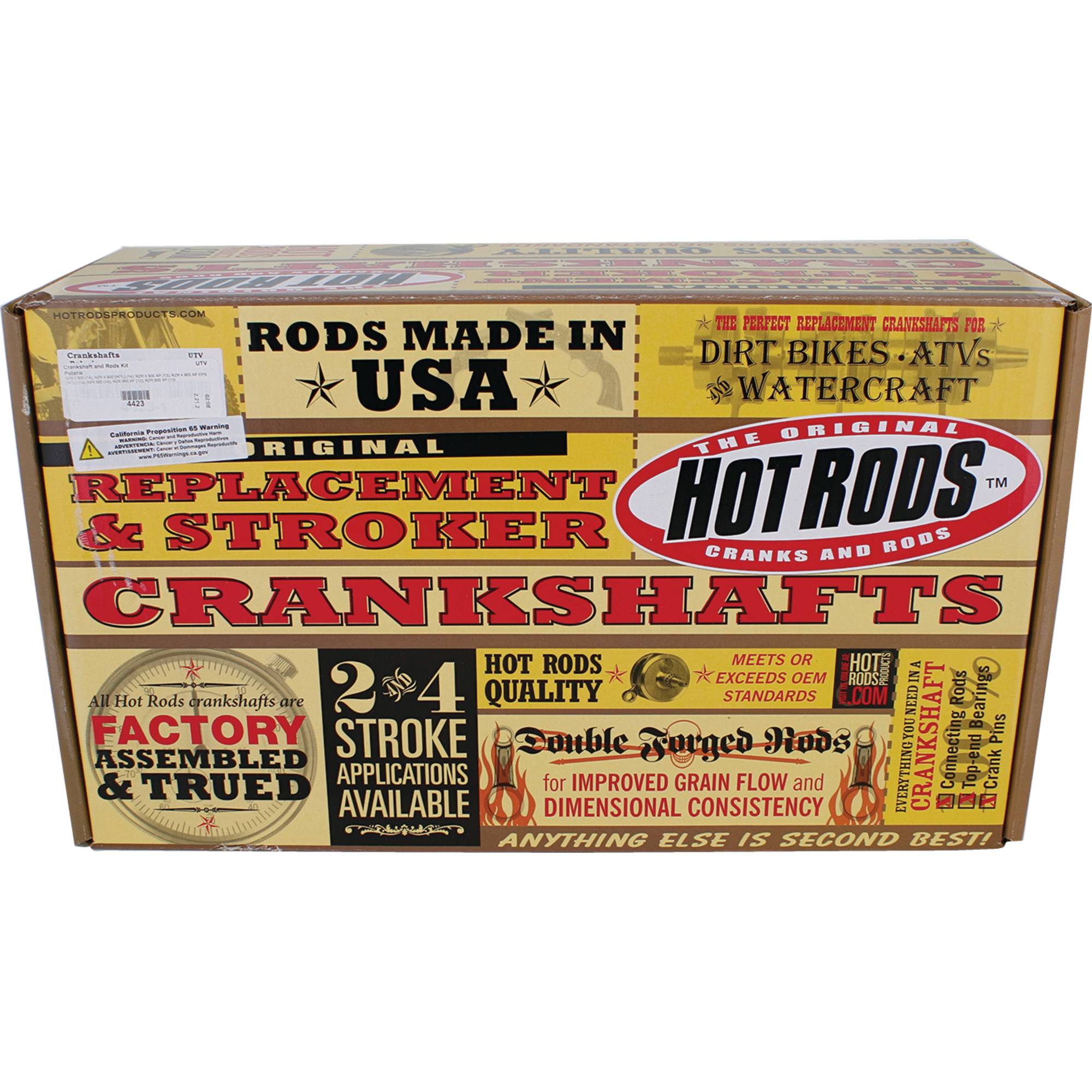 Hot Rods Crankshaft for Polaris RZR 900 2013-2014 4423