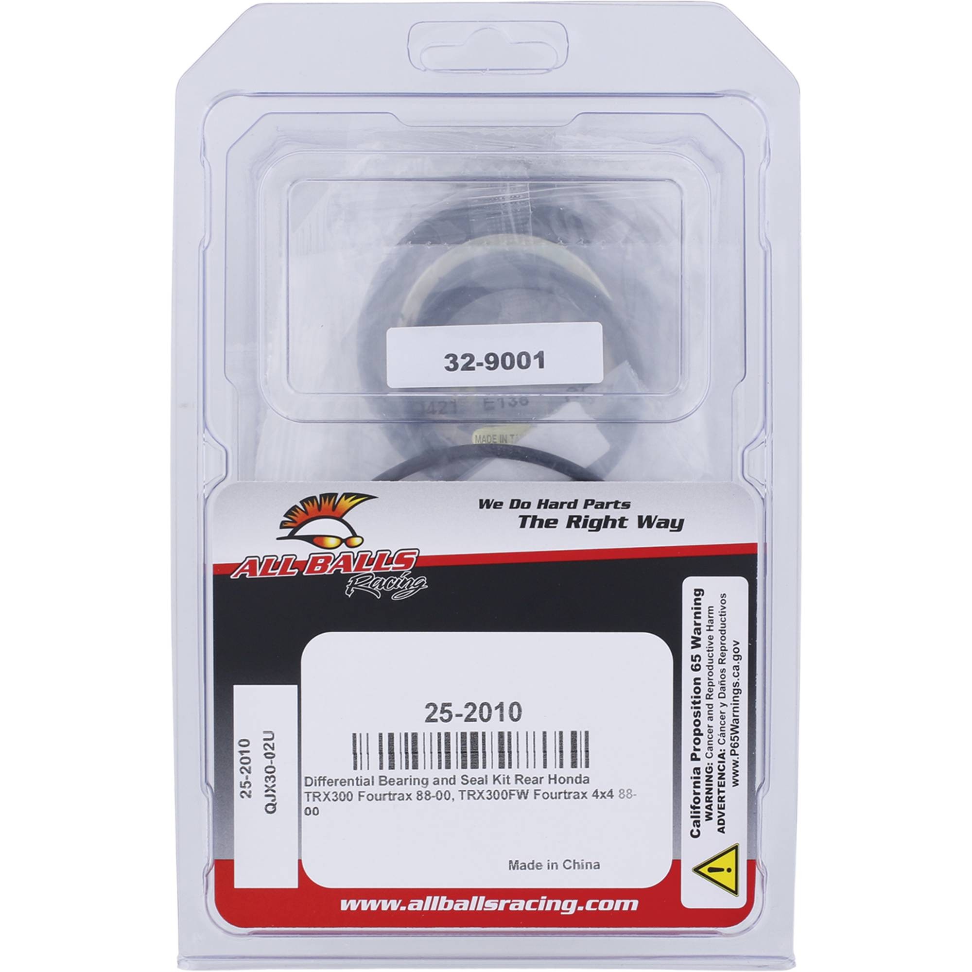 All Balls REAR Differential Bearing Seal Kit for Honda TRX300 TRX300FW