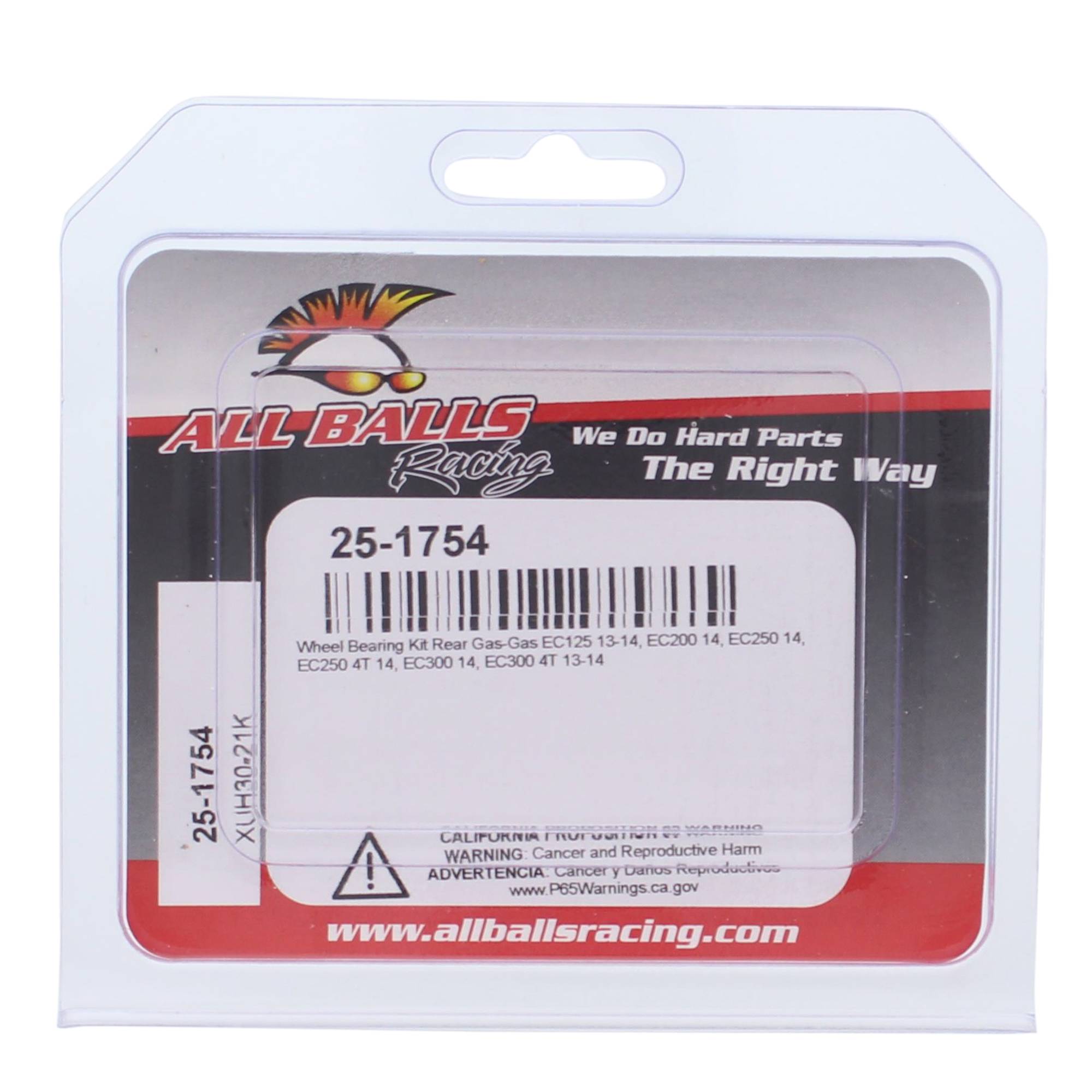 All Balls Wheel Bearing Kit 25-1754 for Gas-Gas EC 125 13 14