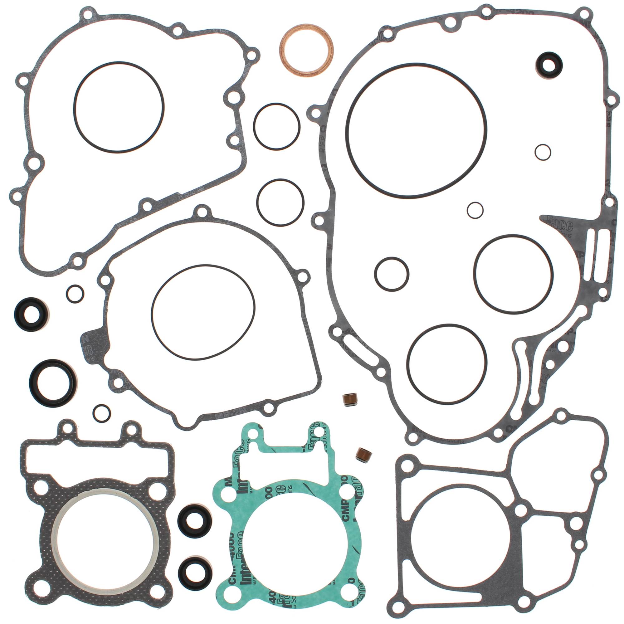 Vertex Gasket Set with Oil Seals (811803) for Kawasaki KLF220 Bayou 88 89