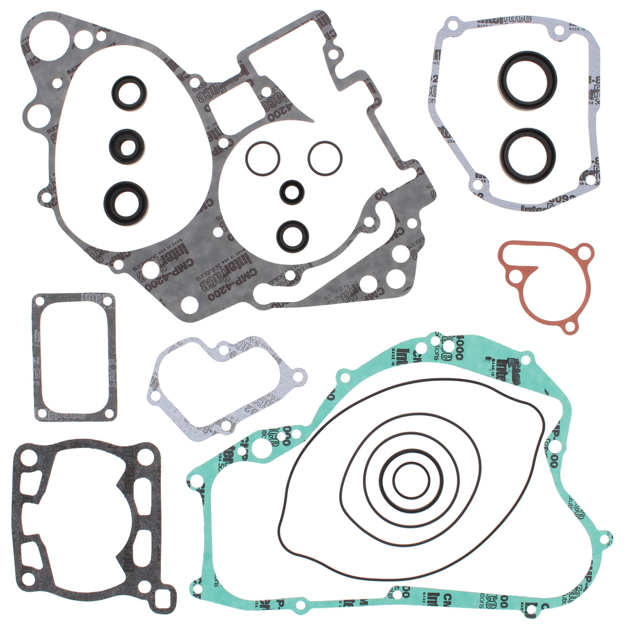 Winderosa Gasket Kit With Oil Seals for Suzuki RM 125 01 02 03