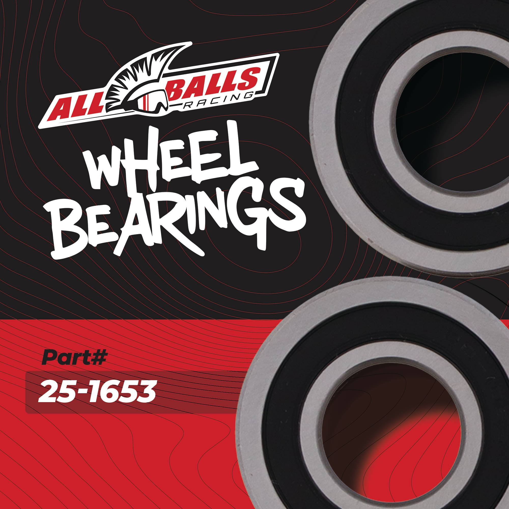 All Balls Wheel Bearing Kit Front for Honda CB 1300 03-07, CB1000R 09-15 25-1653