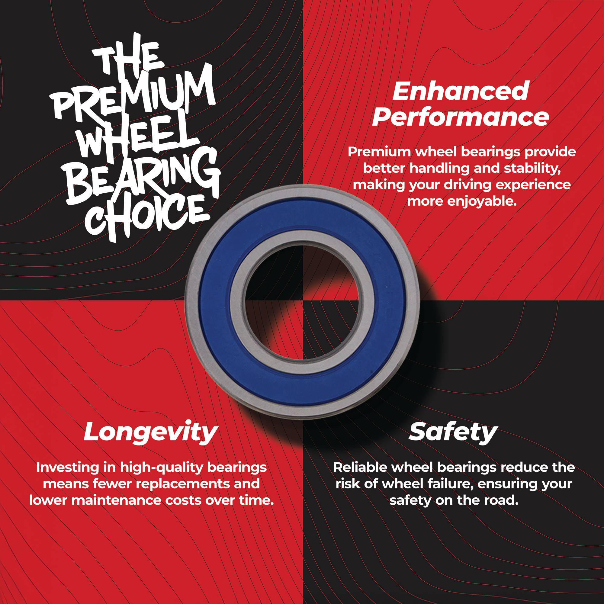 All Balls Wheel Bearing Kit for Yamaha