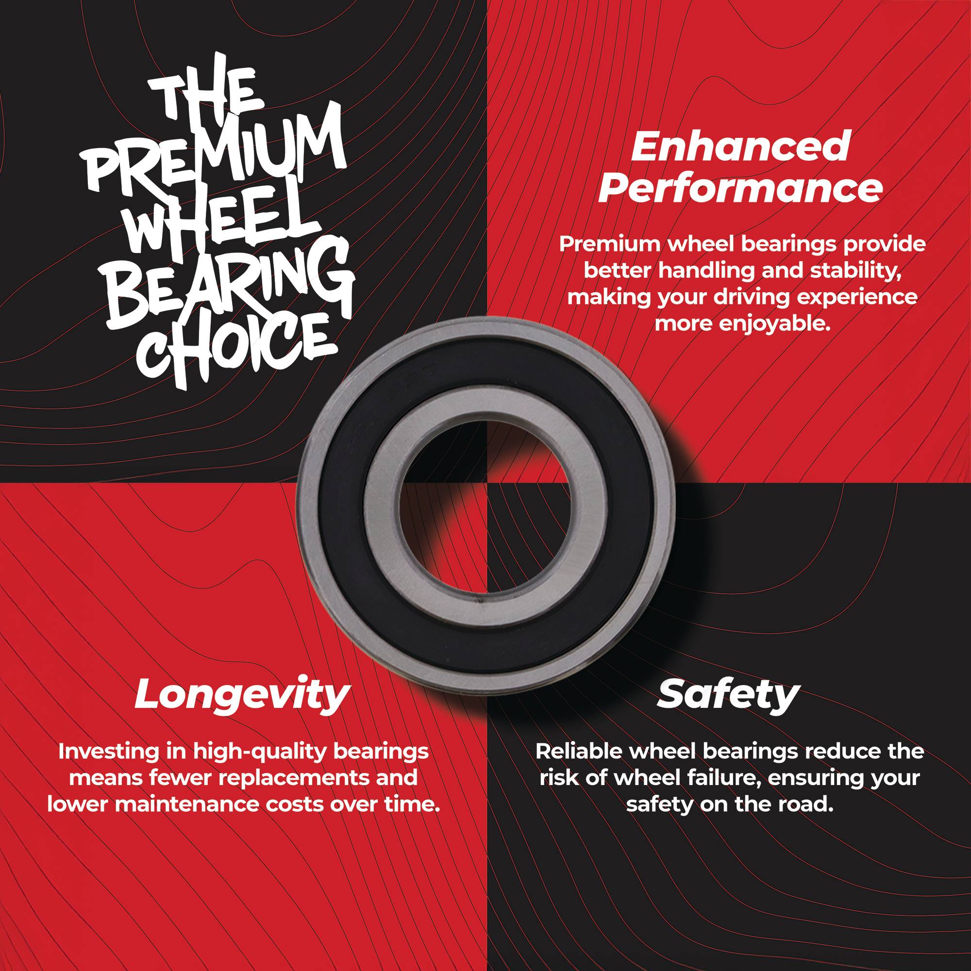 All Balls Wheel Bearing Kit for Yamaha