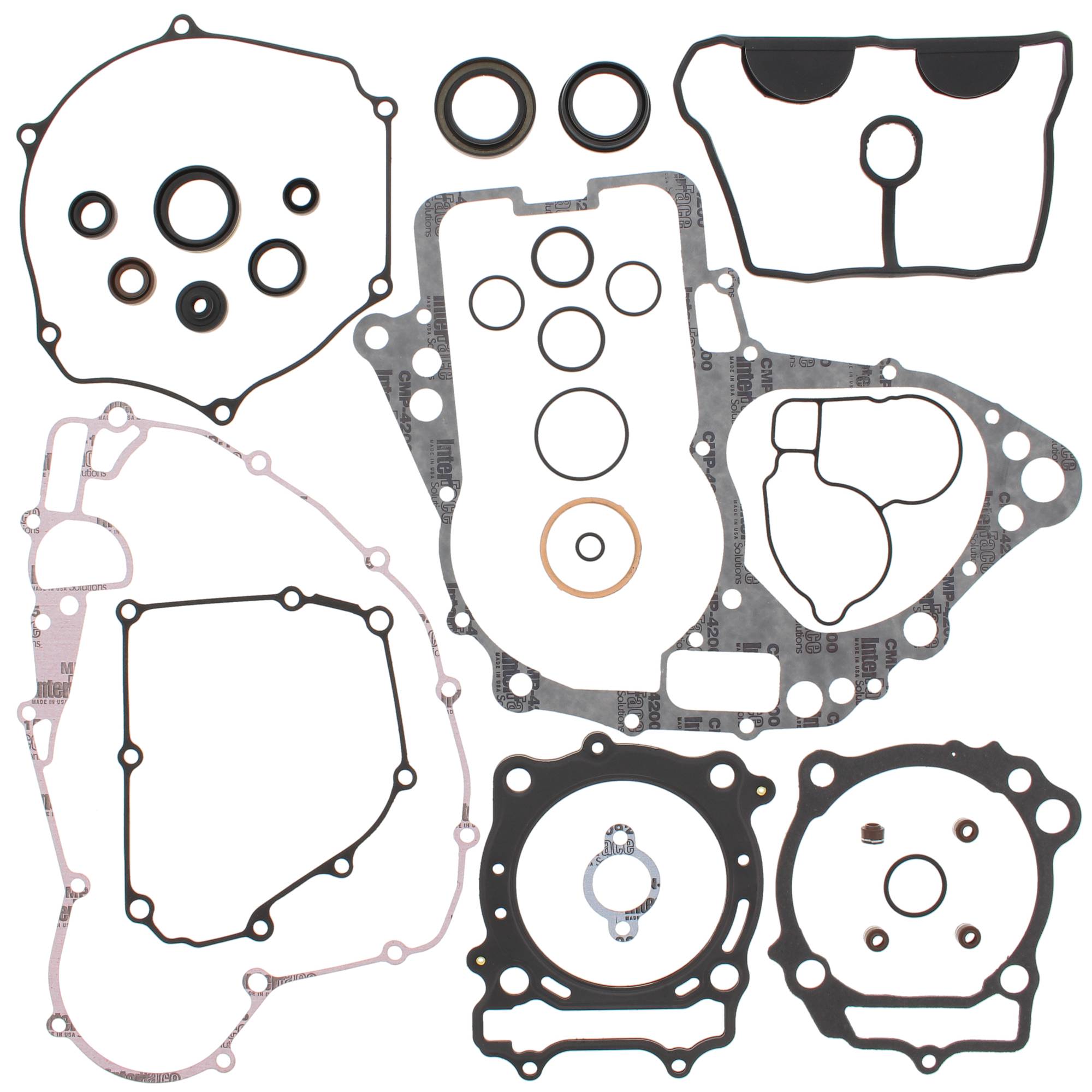 Winderosa Gasket Set with Oil Seals for Suzuki RMX 450 10 11