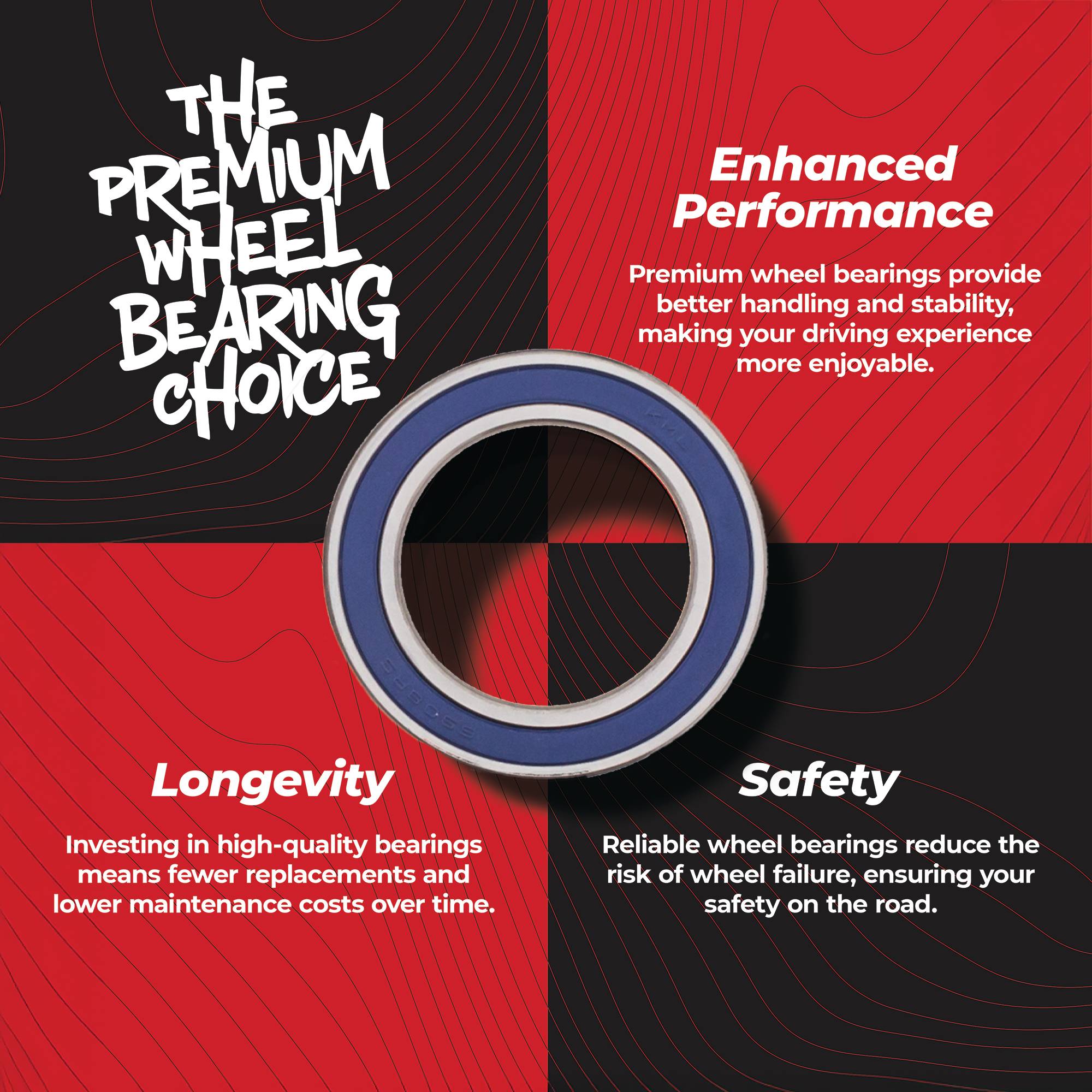 All Balls Wheel Bearing Seal Kit for Suzuki