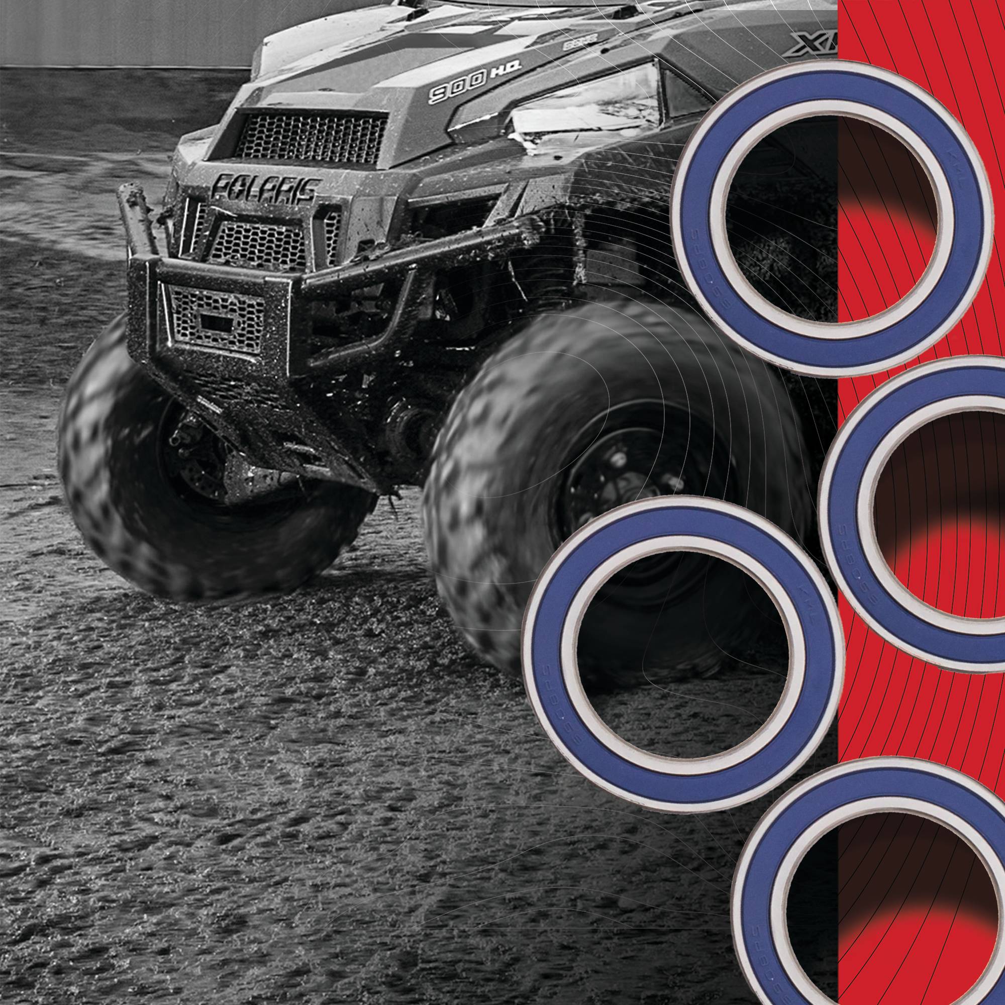 All Balls Wheel Bearing Seal Kit for Suzuki