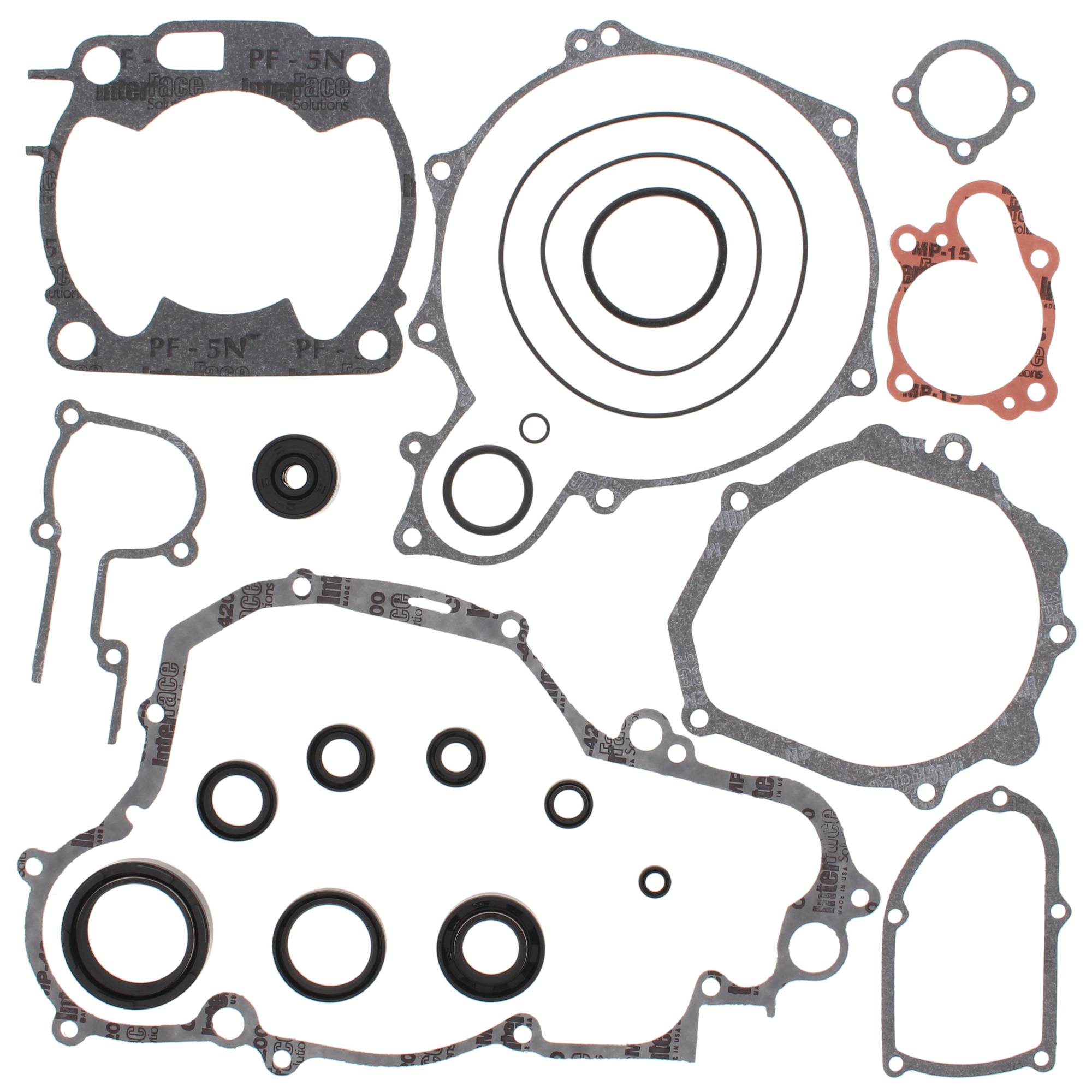 Winderosa Gasket Kit With Oil Seals for Yamaha YZ250 97 1997