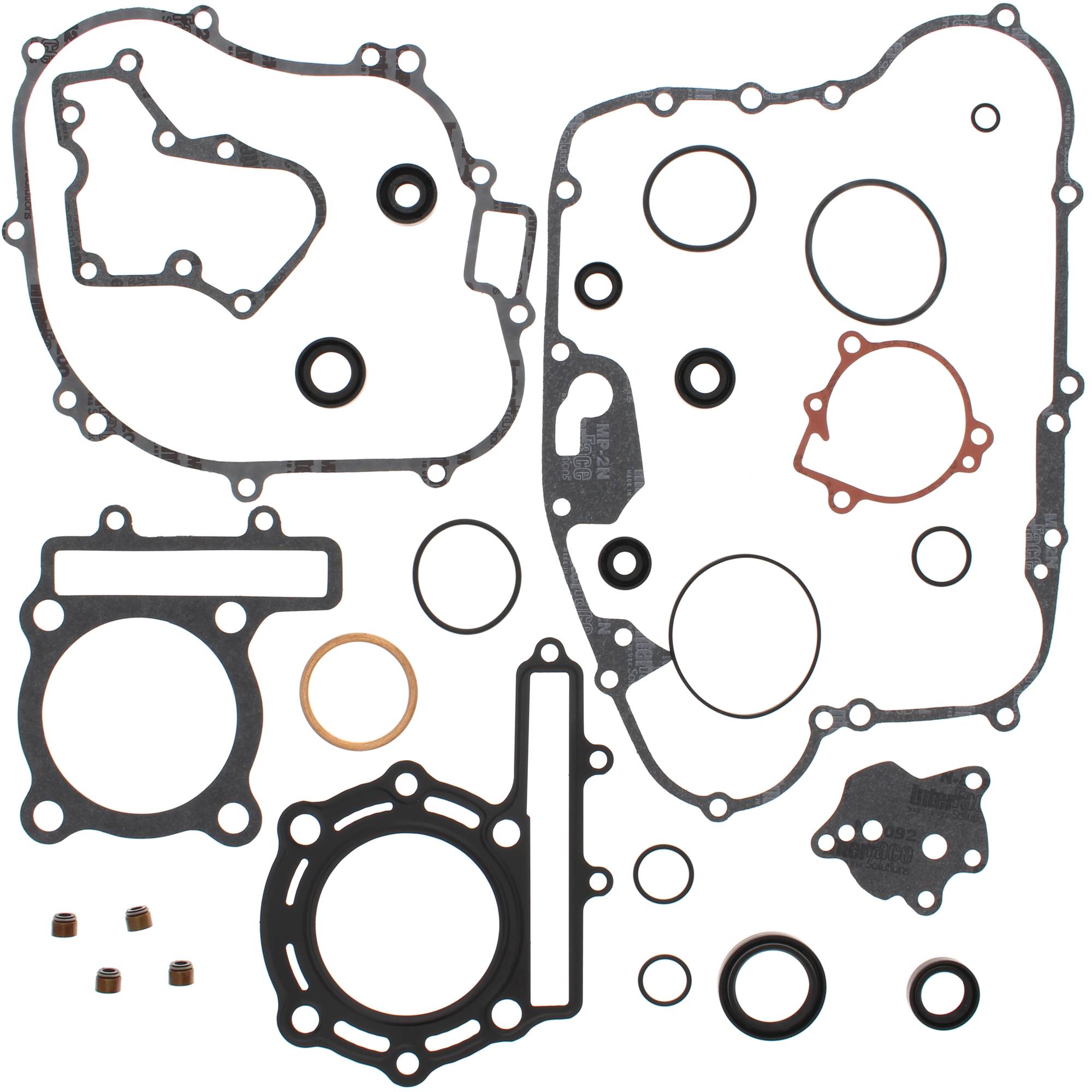 Complete Gasket Kit w/ Oil Seals for Kawasaki KSF250 Mojave 1987-04