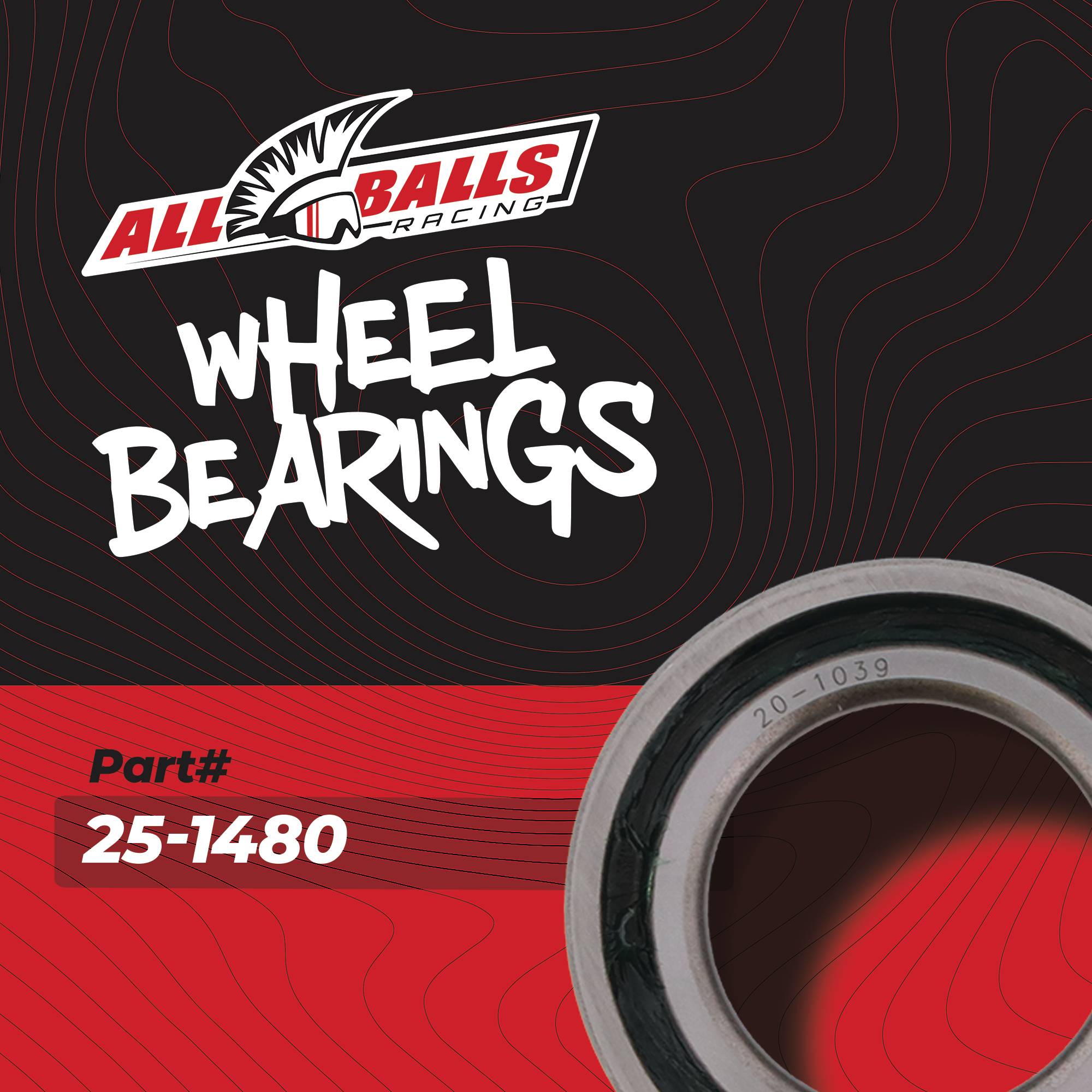 All Balls Wheel Bearing Seal Kit for Honda
