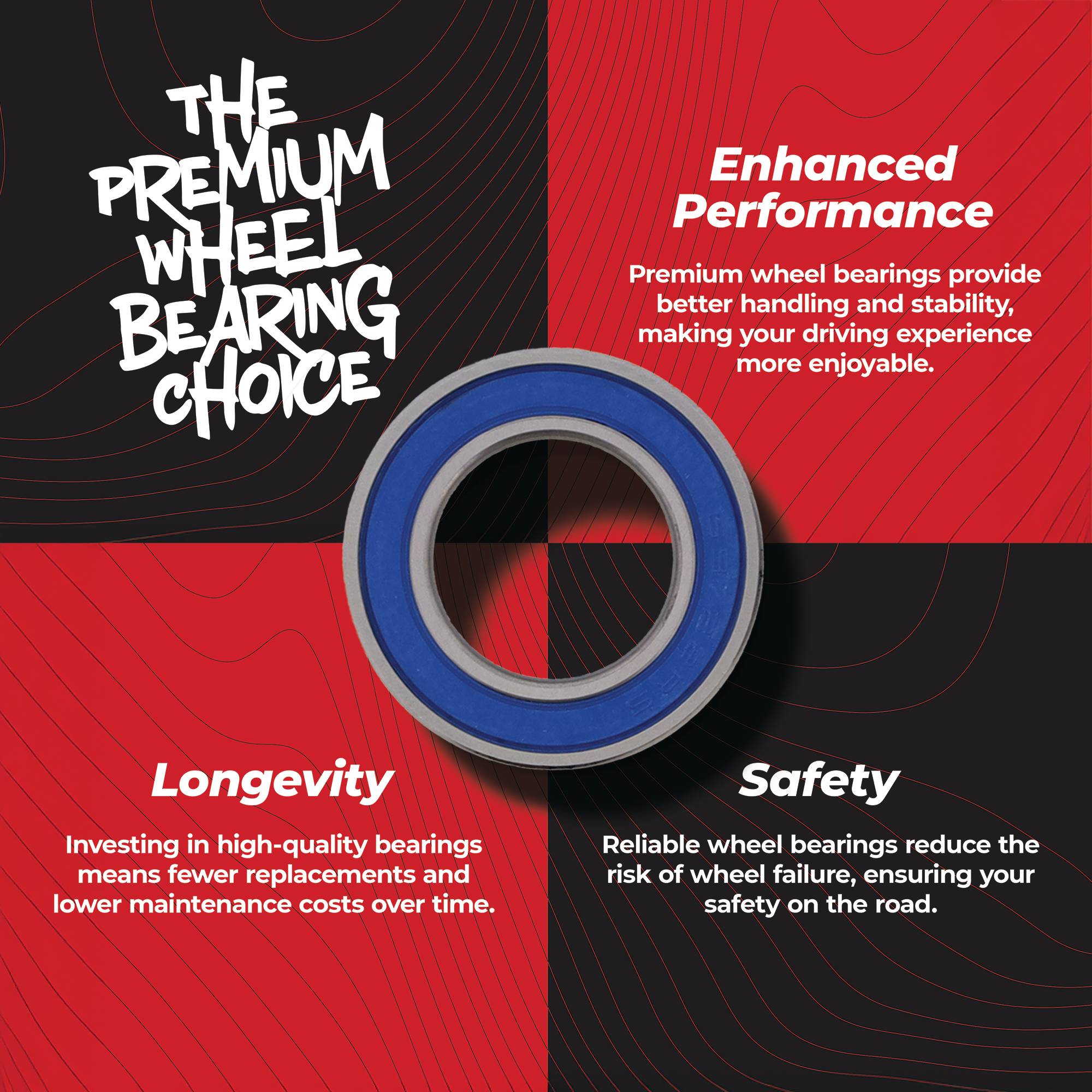 All Balls Wheel Bearing Seal Kit for Suzuki