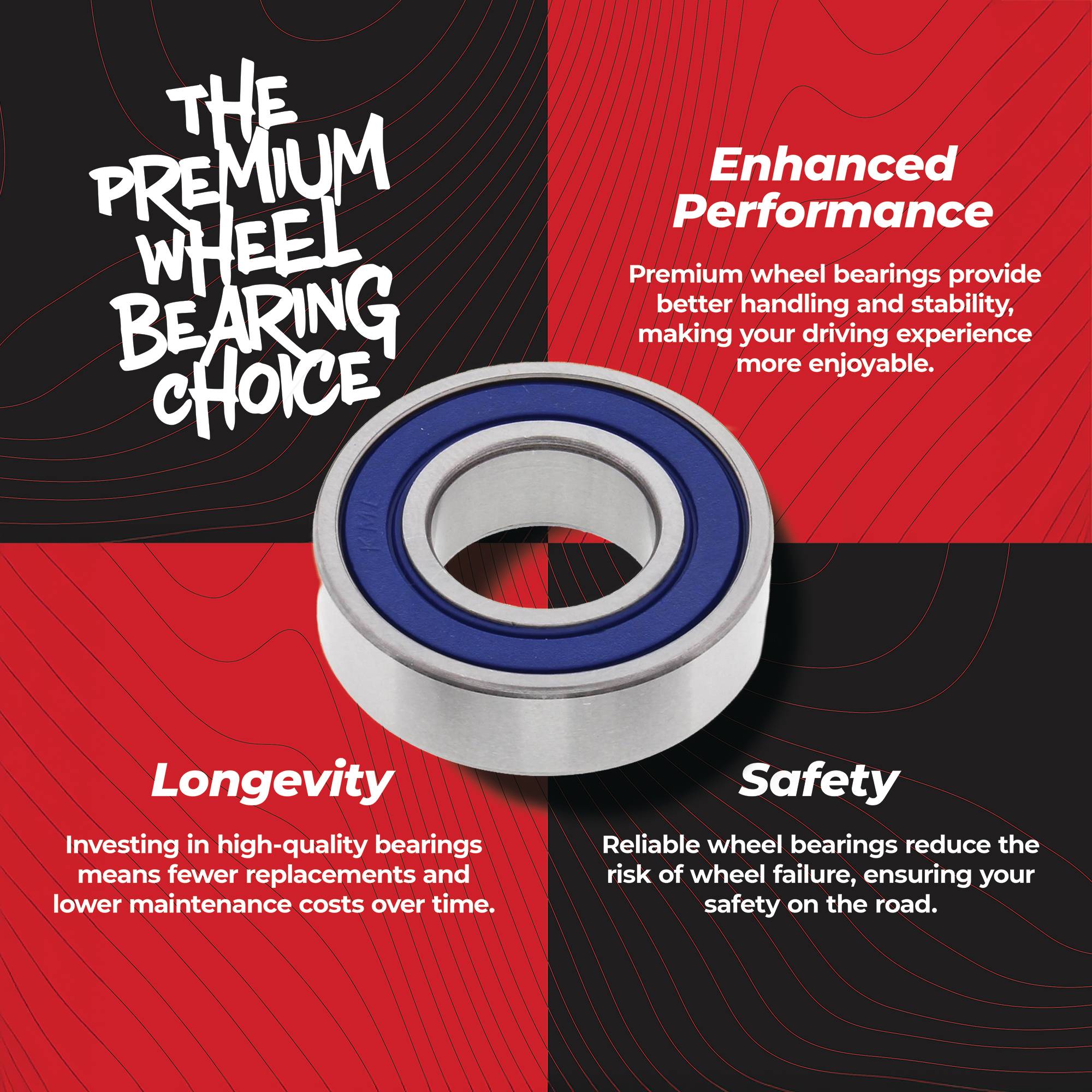 All Balls Wheel Bearing Kit for Honda