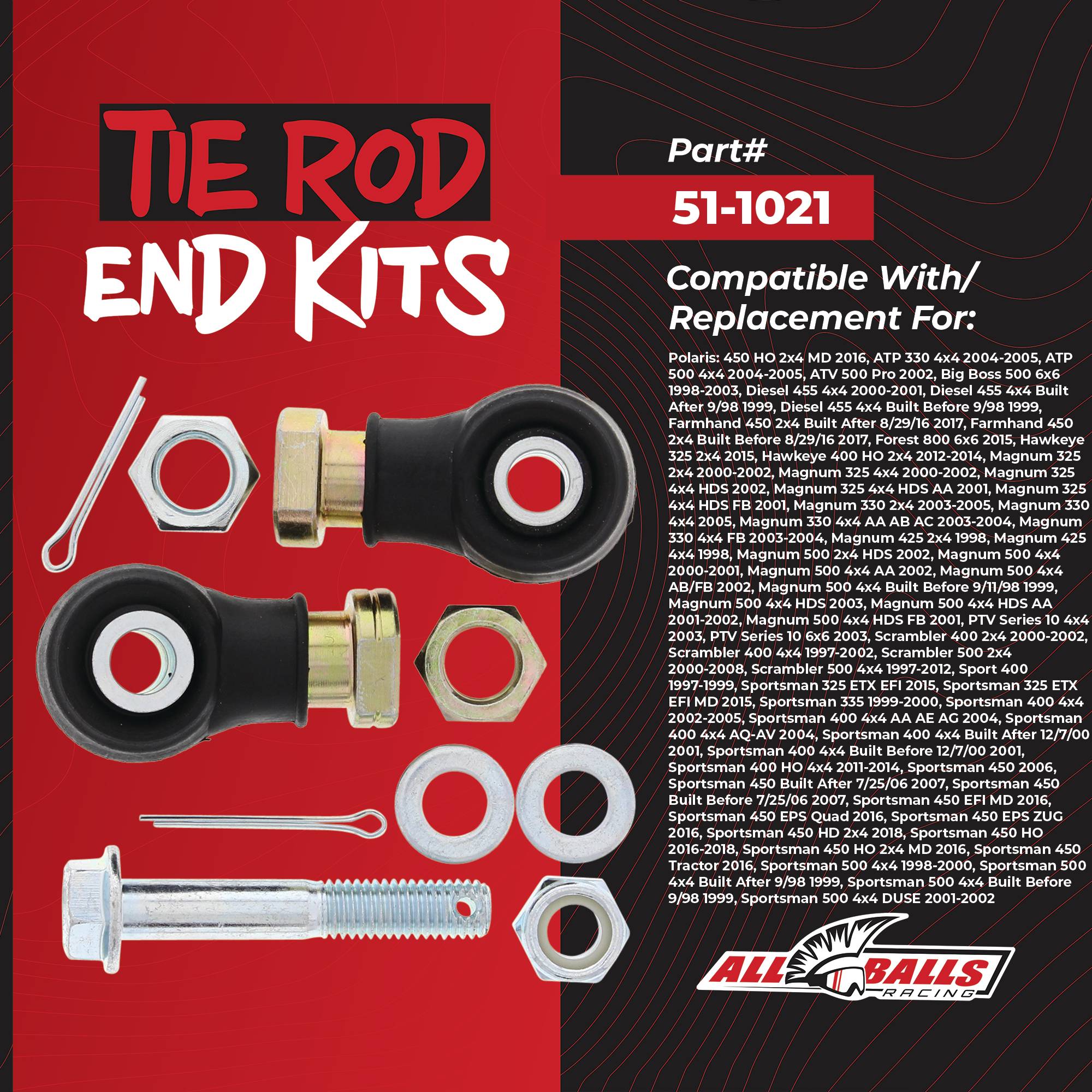 Tie Rod End Kit for Polaris