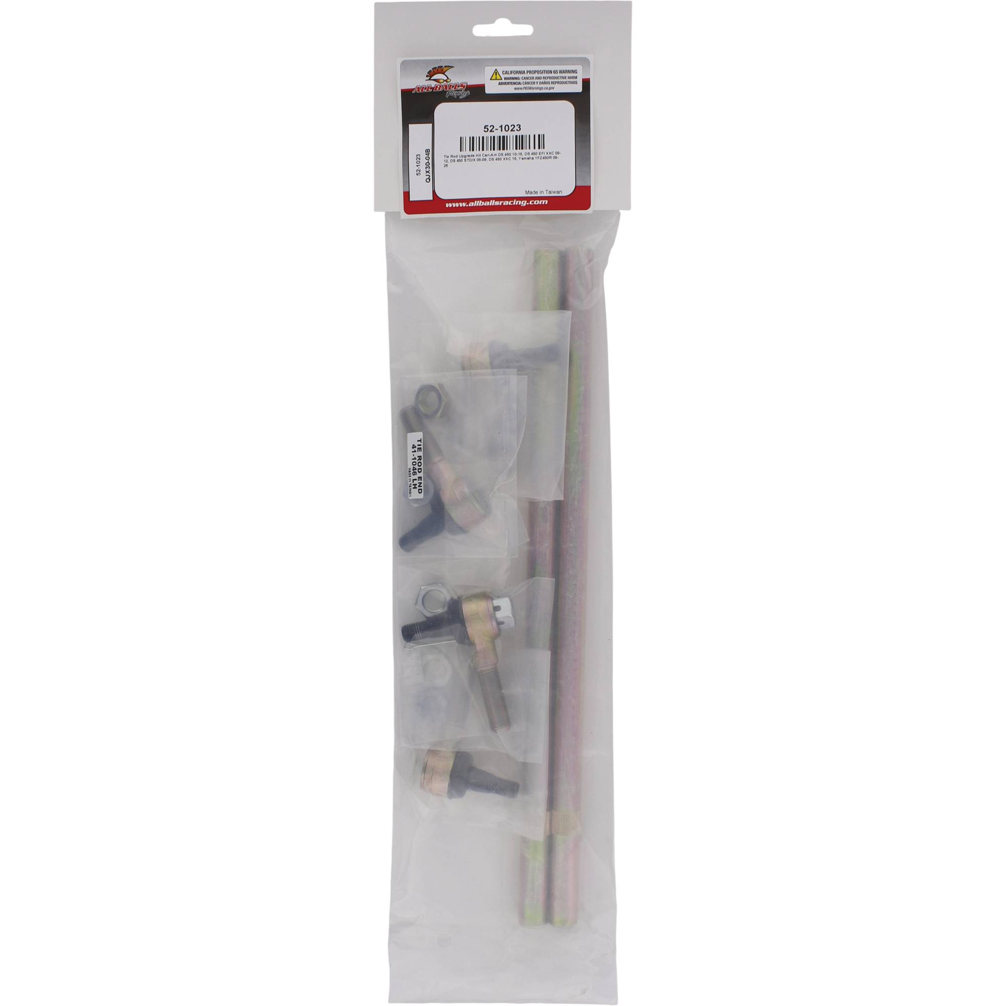 All Balls Tie Rod Upgrade Kit Can-Am DS 450 10-15, DS 450 EFI XXC 09-12, 52-1023