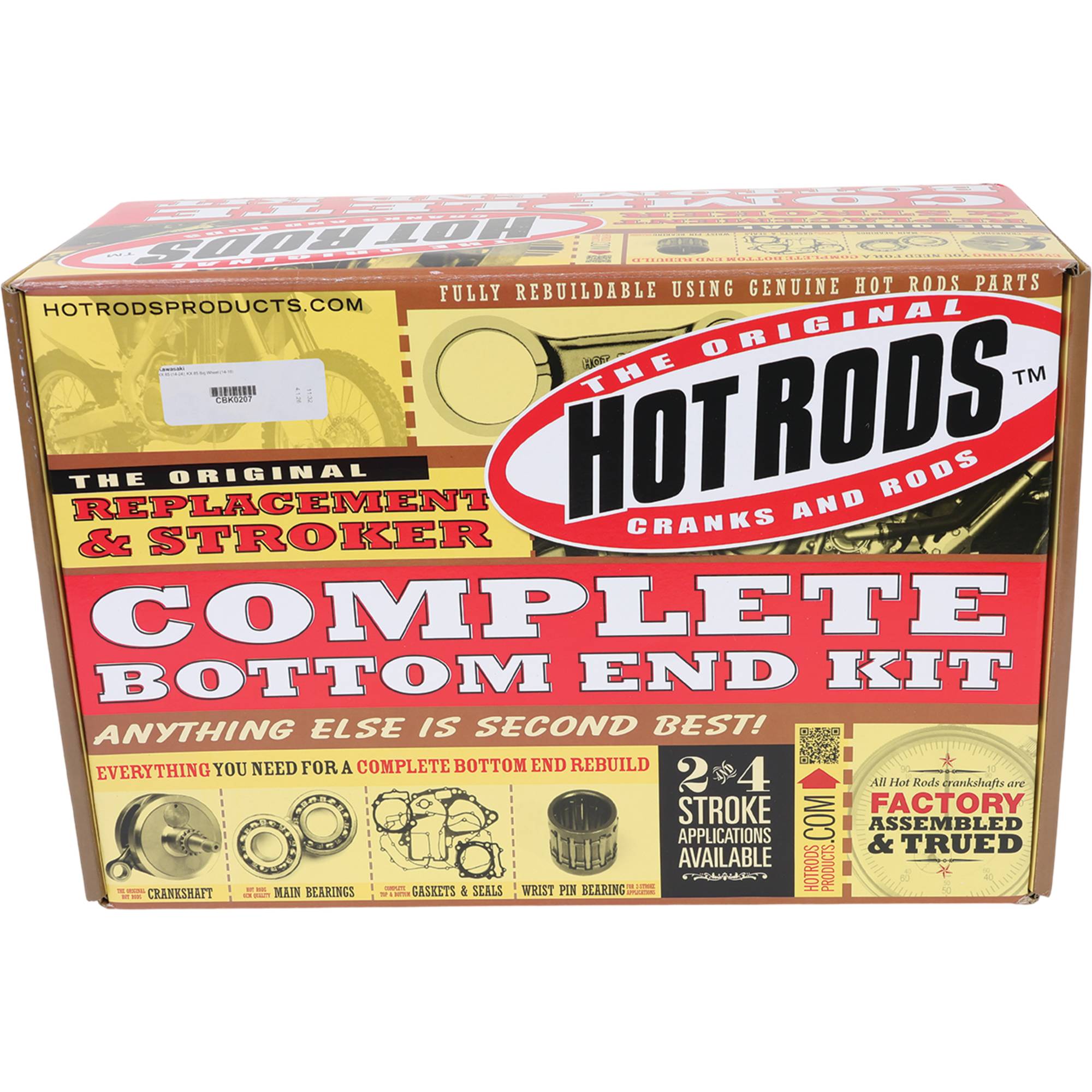 Hot Rods Bottom End Kit for Kawasaki KX 85 2014-2016 CBK0207