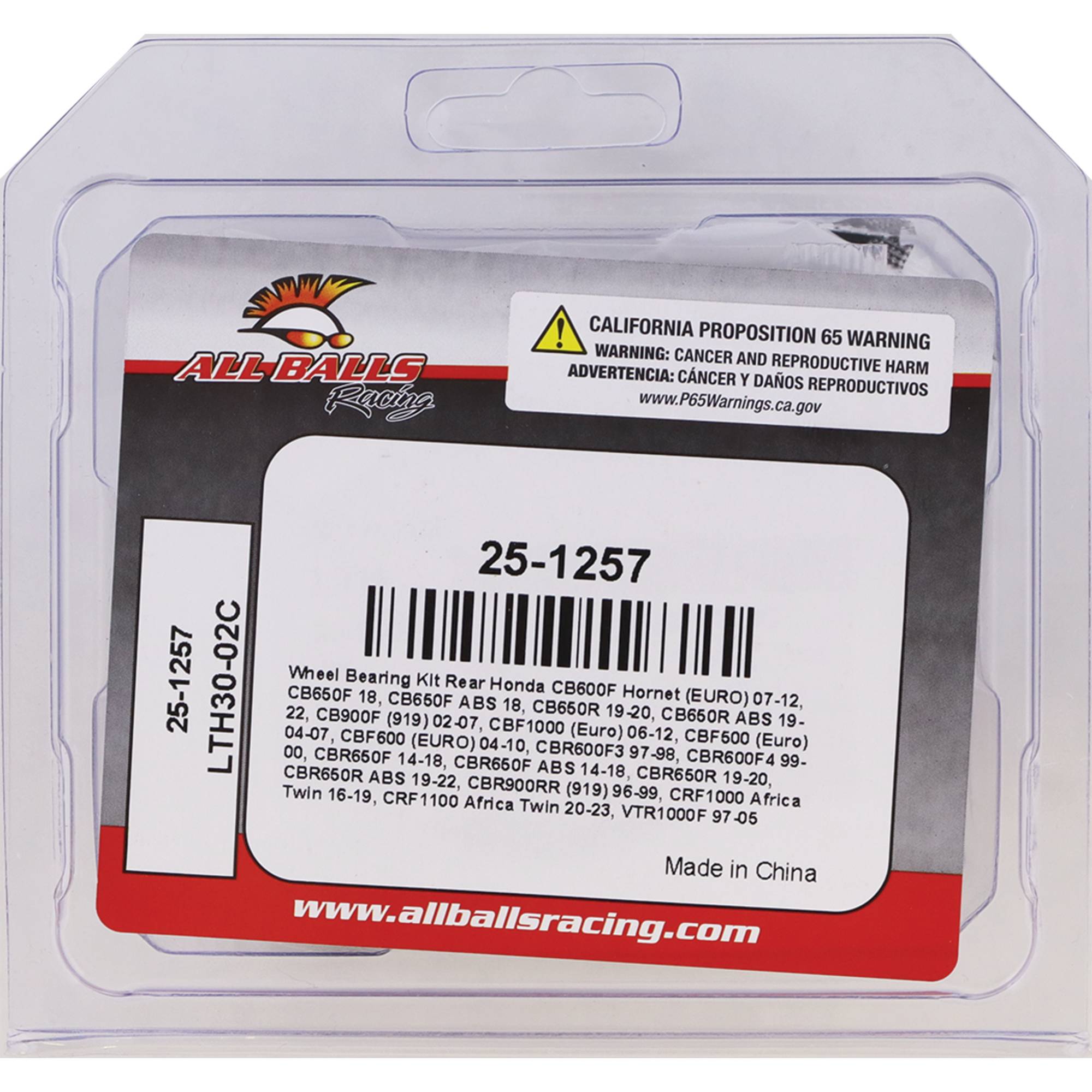 All Balls Wheel Bearing Seal Kit for Honda