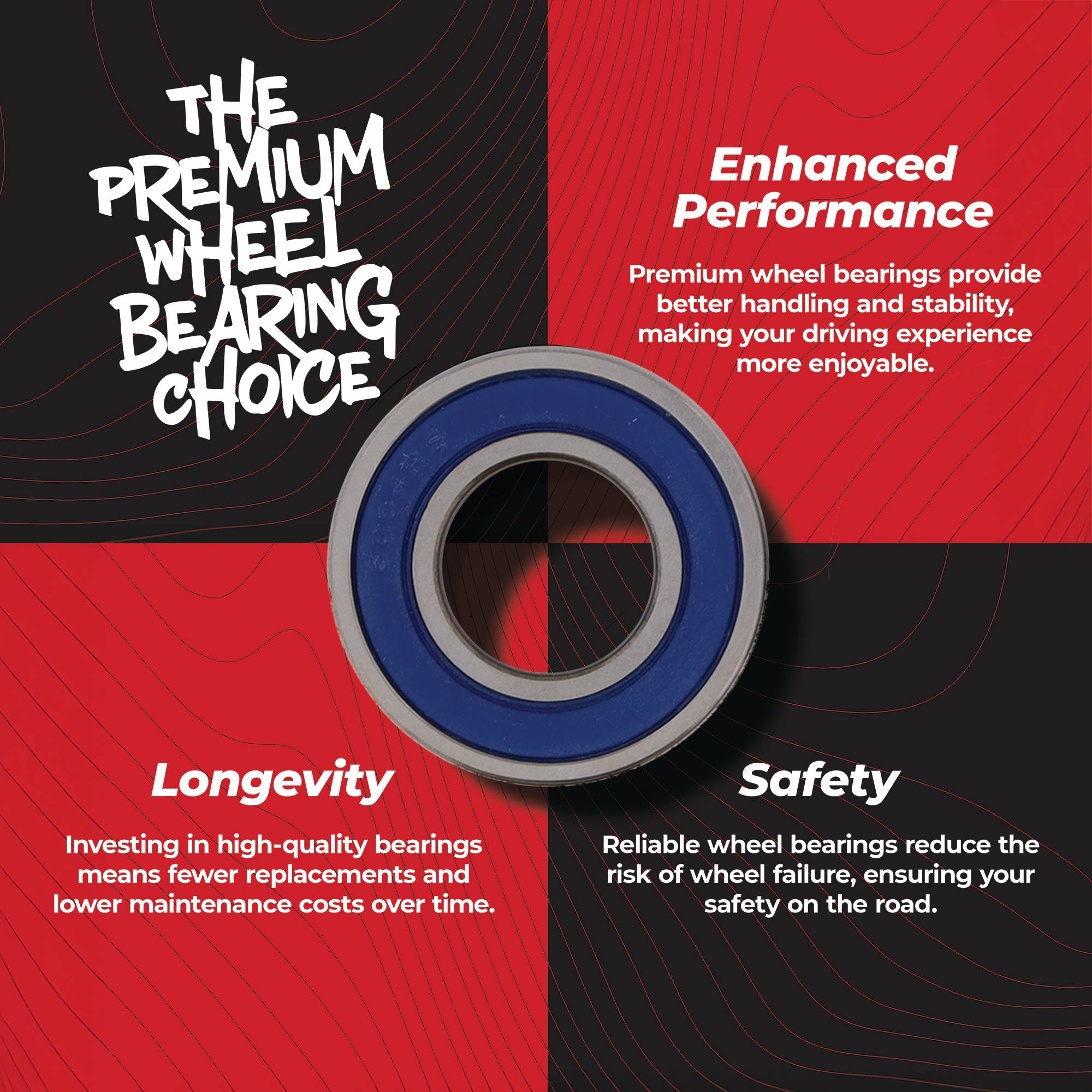 All Balls Wheel Bearing Seal Kit for Kawasaki