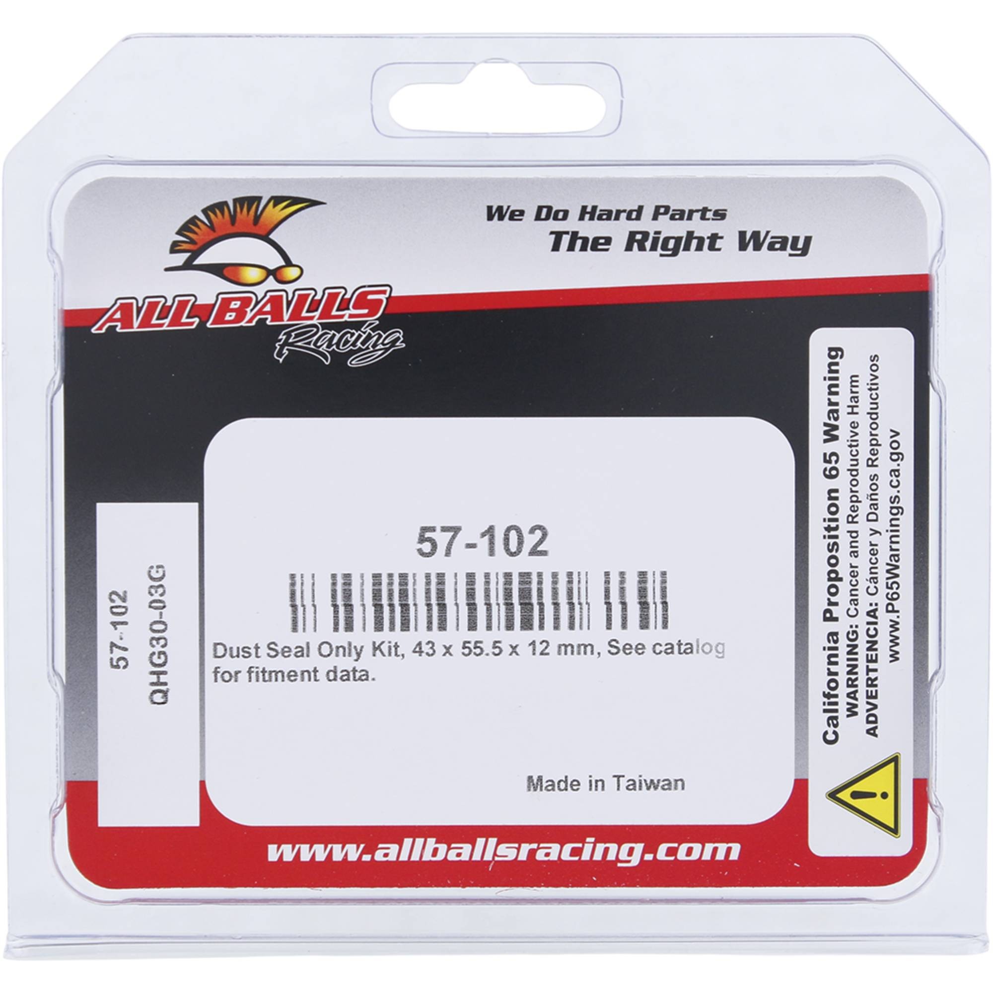 All Balls Dust Seal Only Kit Aprilia Dorsoduro 1200, RSV4 APRC R 11, 57-102