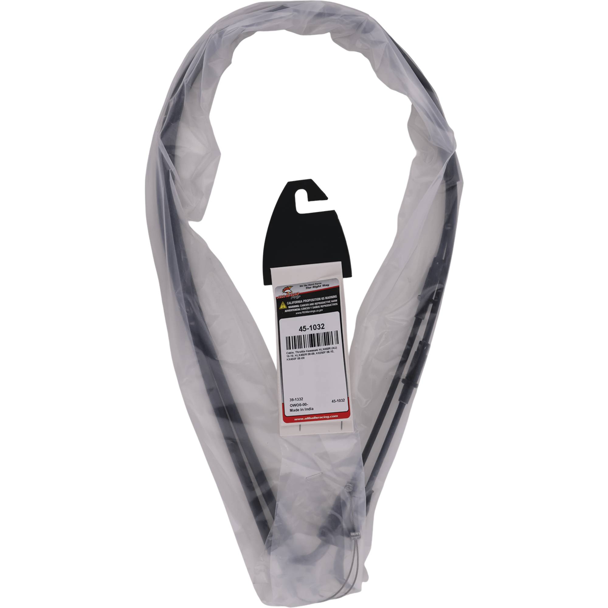 All Balls Throttle Cable 45-1032 for Kawasaki KLX 450 R 08-09