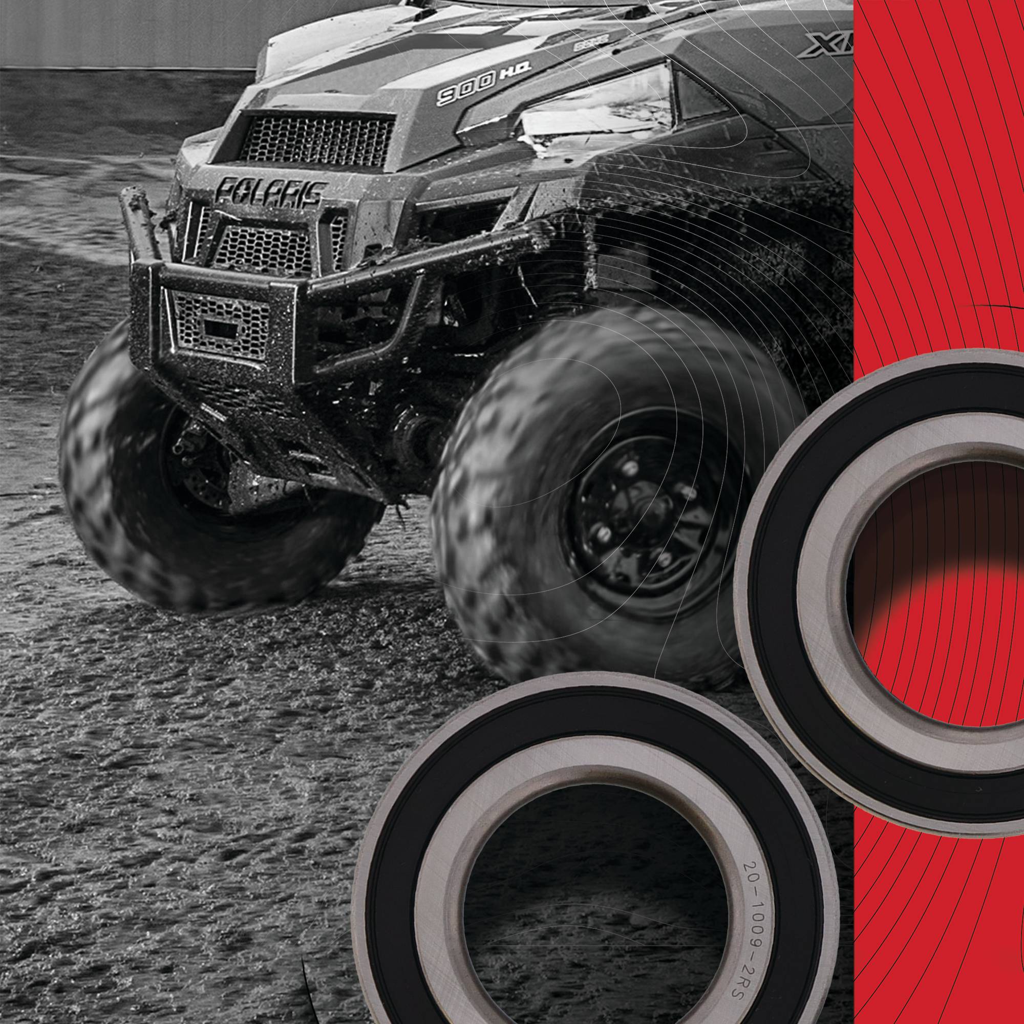 All Balls Wheel Bearing Seal Kit for Polaris