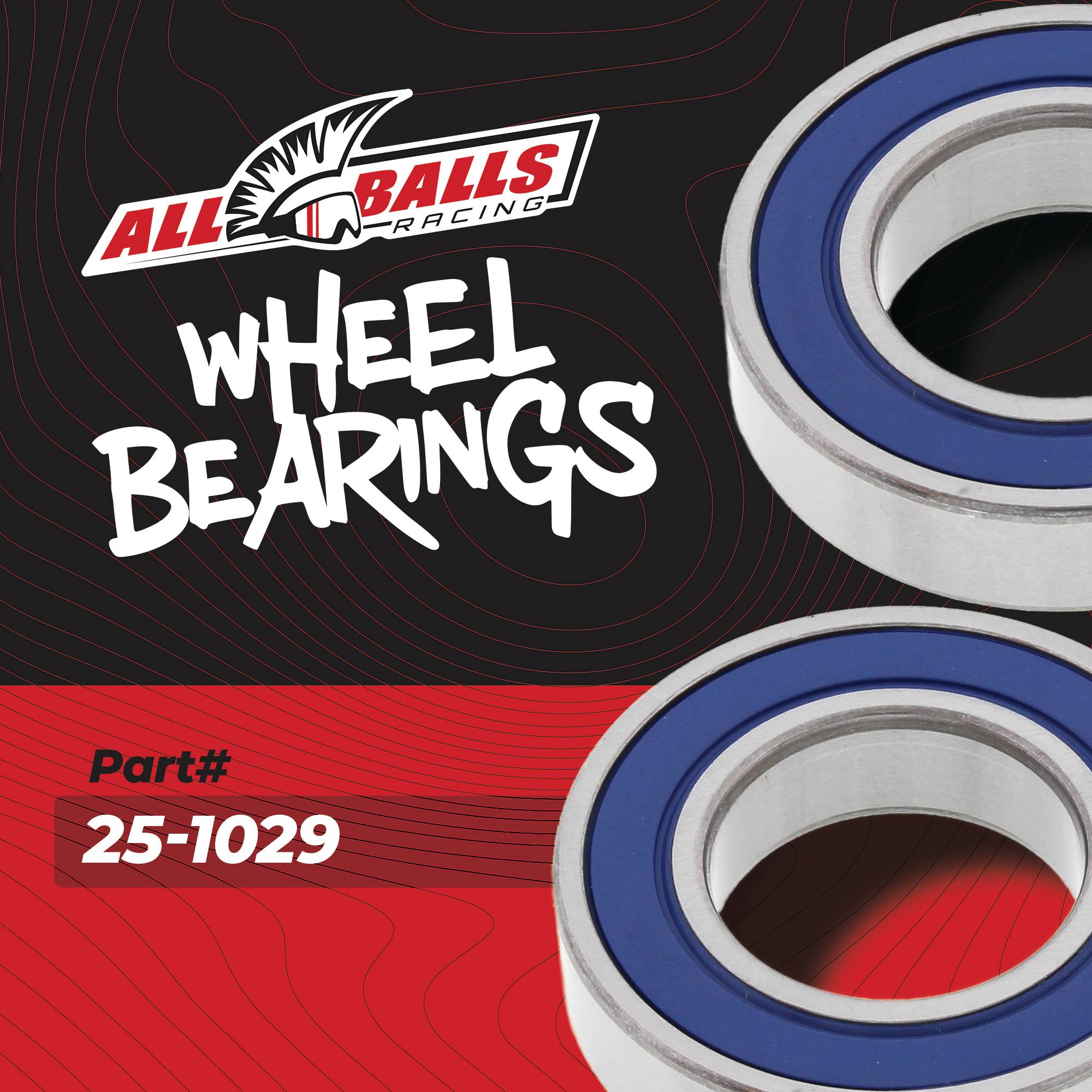 All Balls Wheel Bearing Kit for Honda