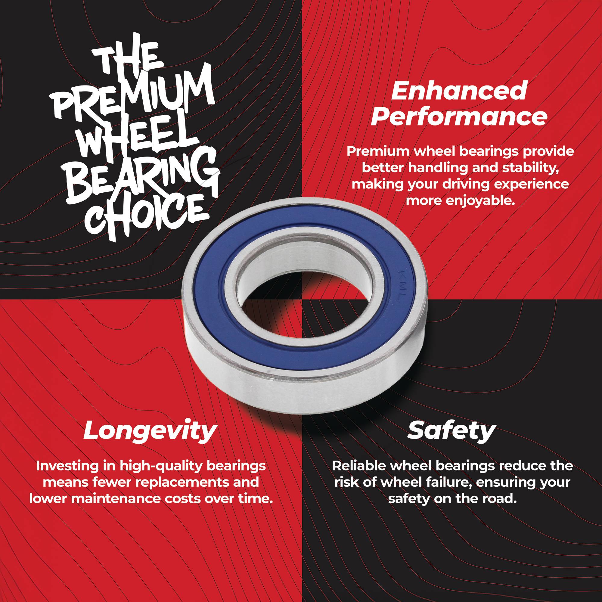 All Balls Wheel Bearing Kit for Honda