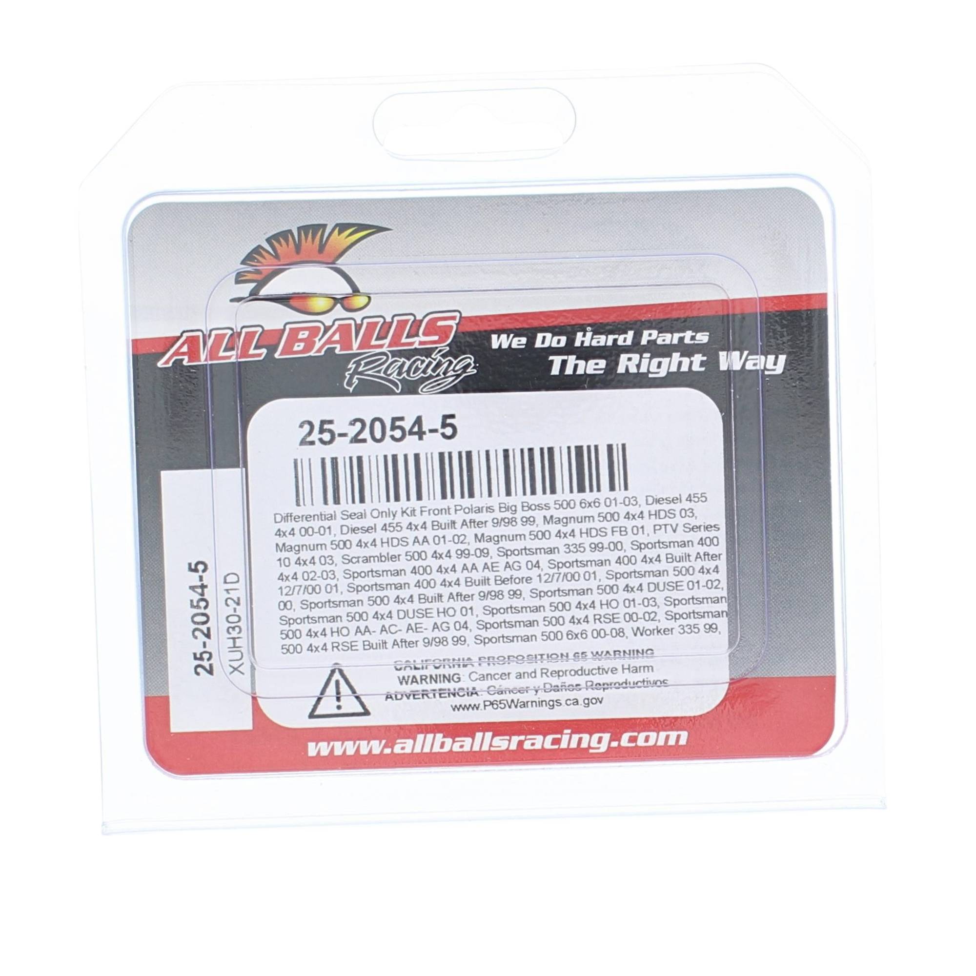 All Balls Differential Seal Only Kit 25-2054-5 for Polaris Sportsman 500 Duse HO