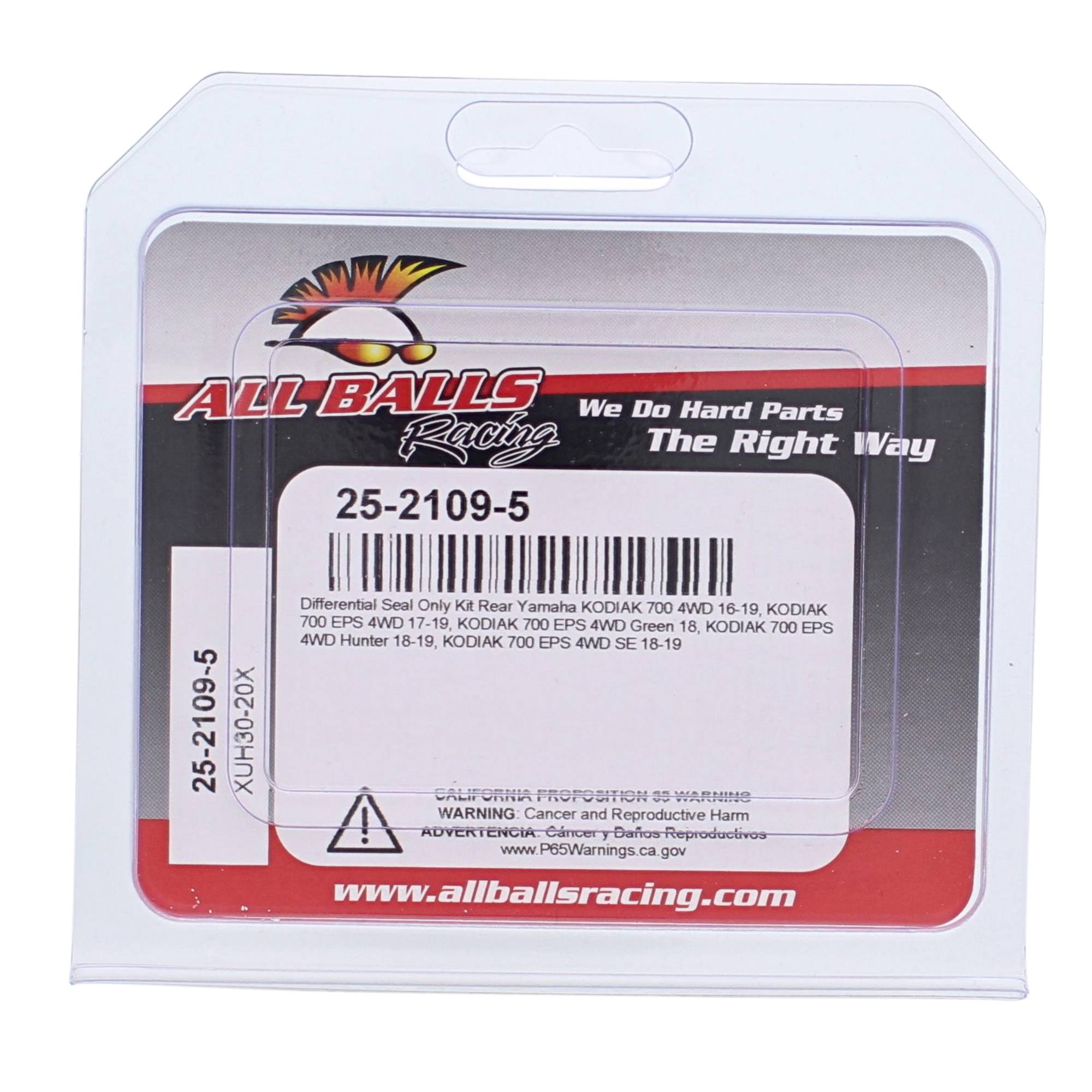 All Balls Differential Seal Only Kit 25-2109-5 for Yamaha KODIAK 700 4WD 16-18