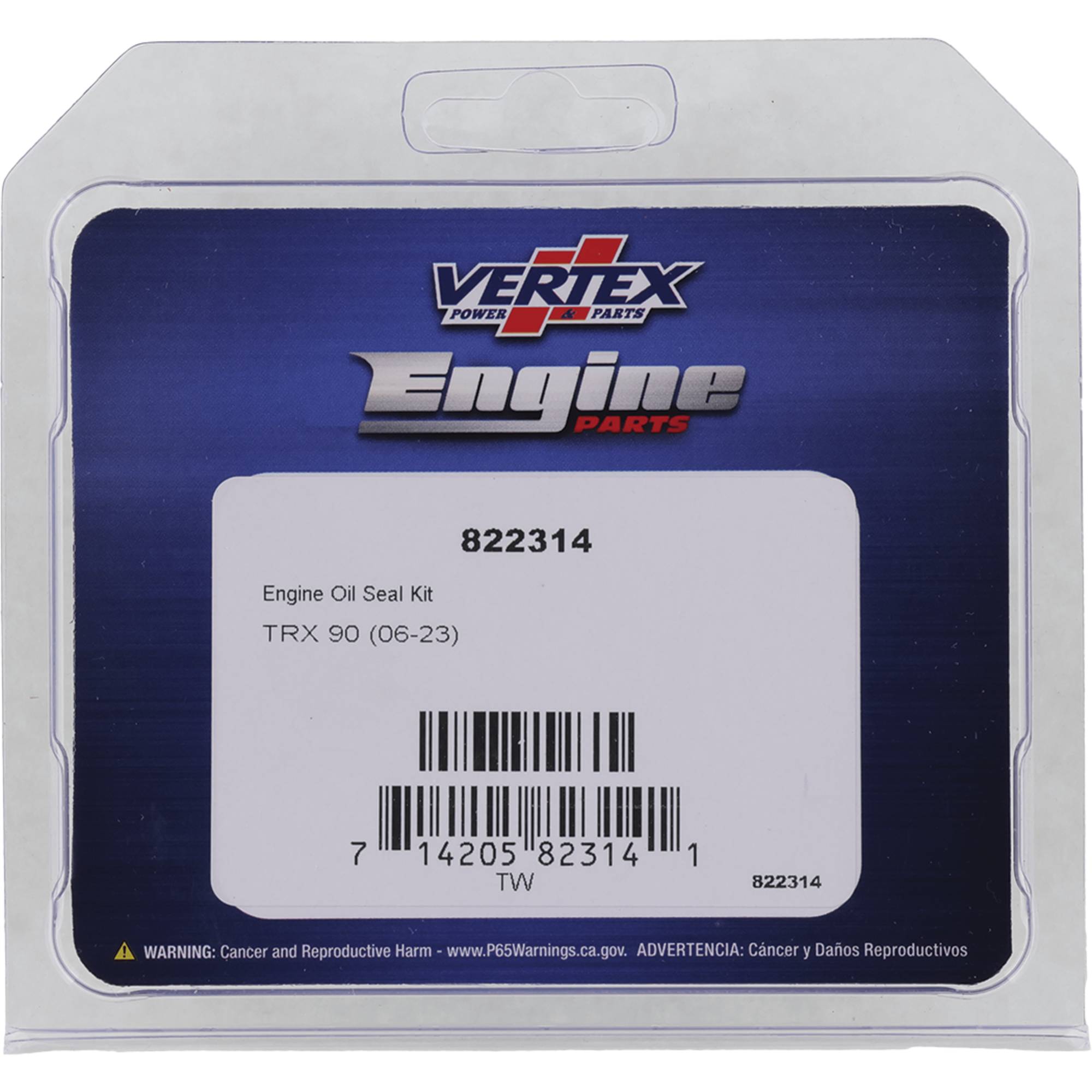 Vertex Sealing Gaskets (822314) for Honda TRX90 06 07 08 09 10 11 12 13 14 15 16