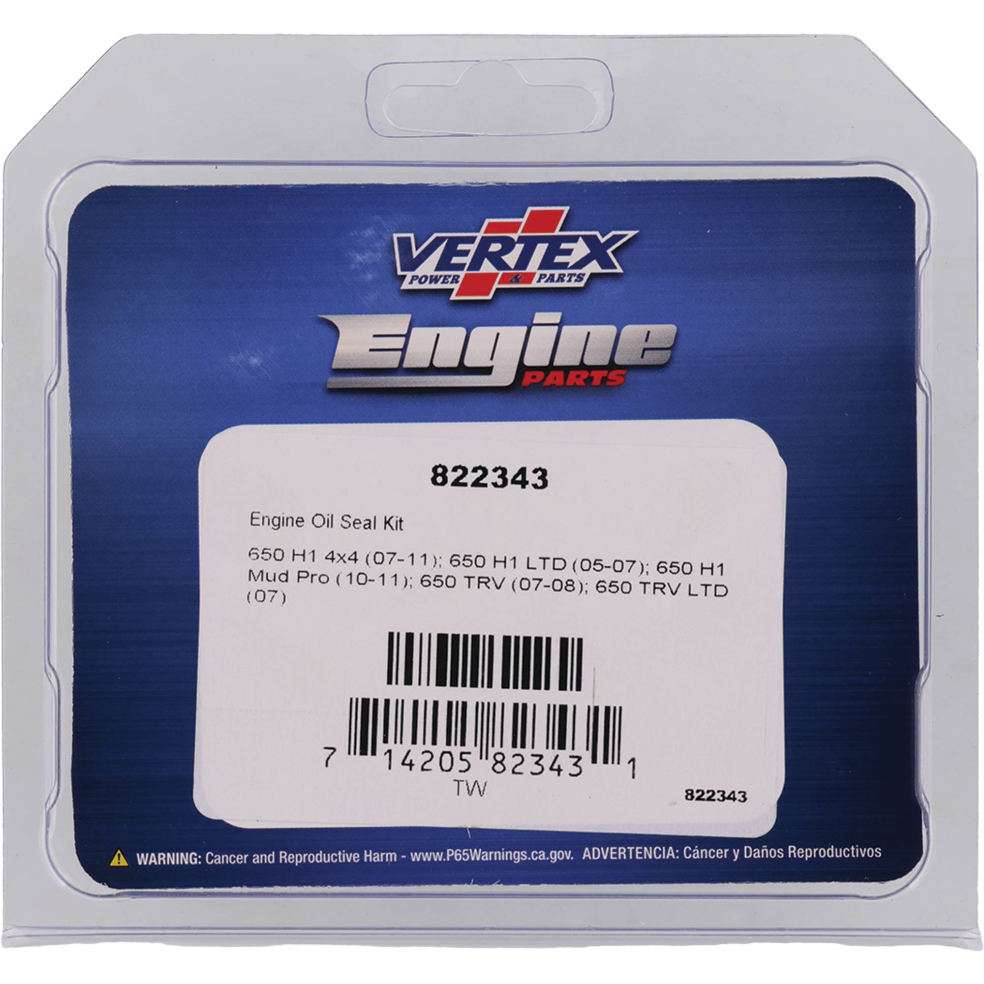 Winderosa Engine Oil Seal Kit for Arctic Cat, 822343