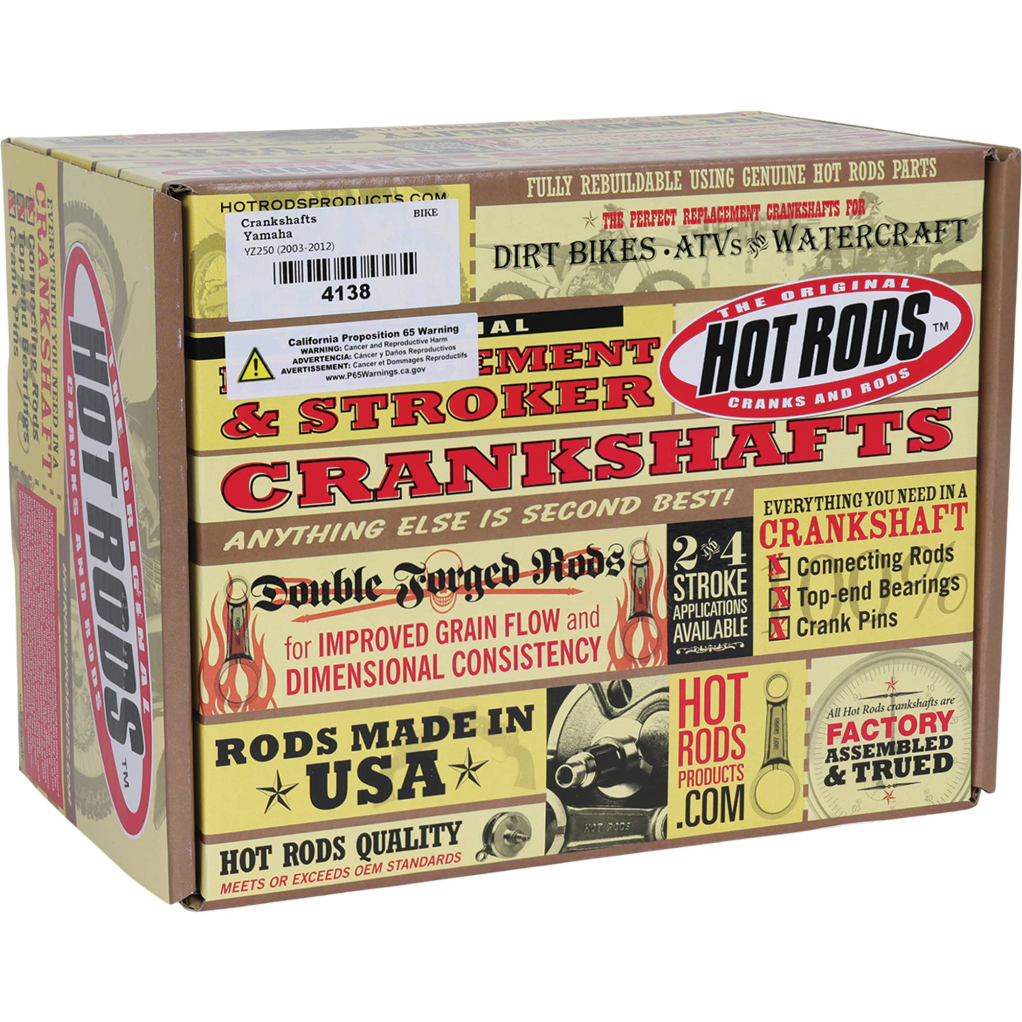 Hot Rods Crankshaft for Yamaha YZ 250 2003-2016 4138