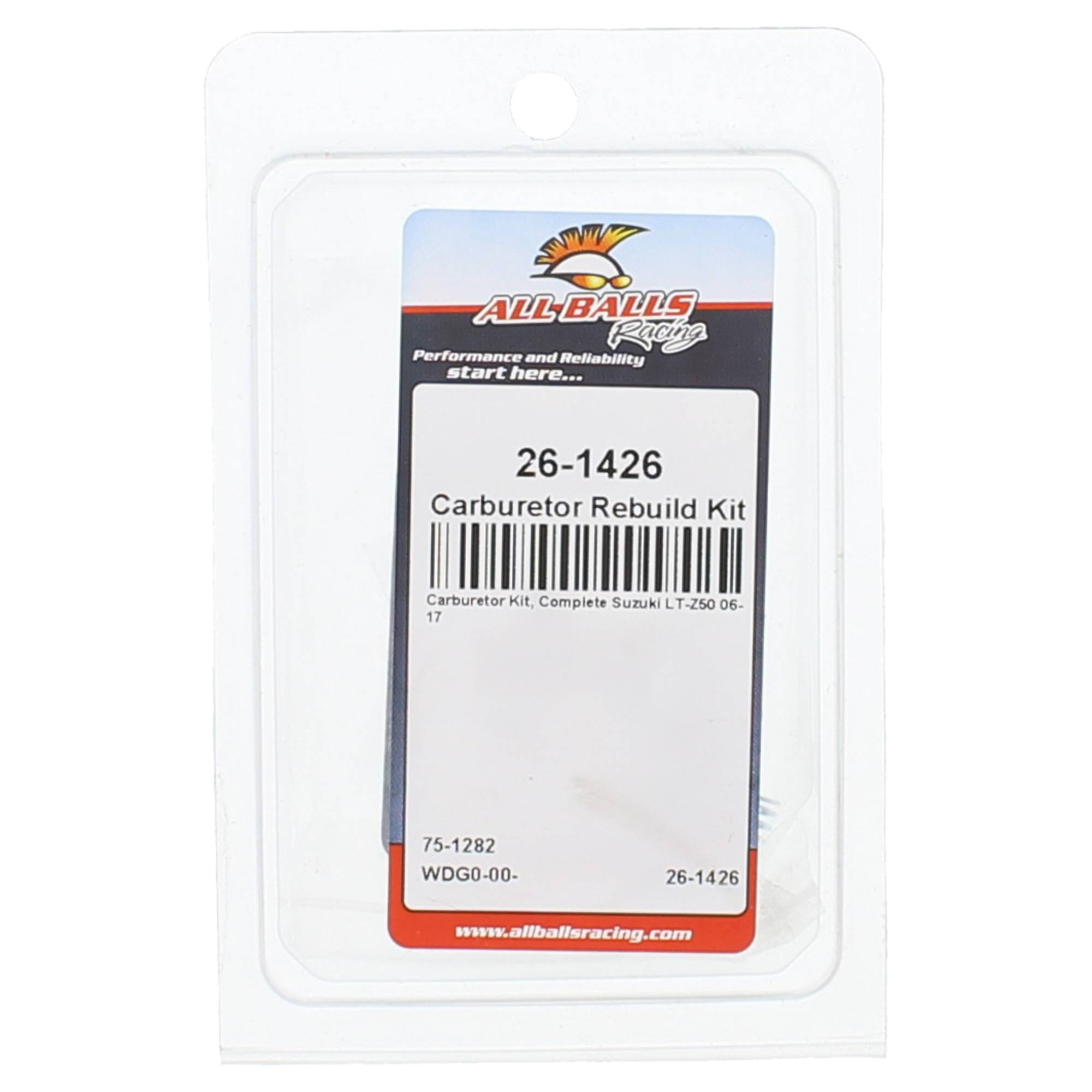 All Balls Carburetor Rebuild Kit 26-1426 for Suzuki LT-Z 50 2006-2017