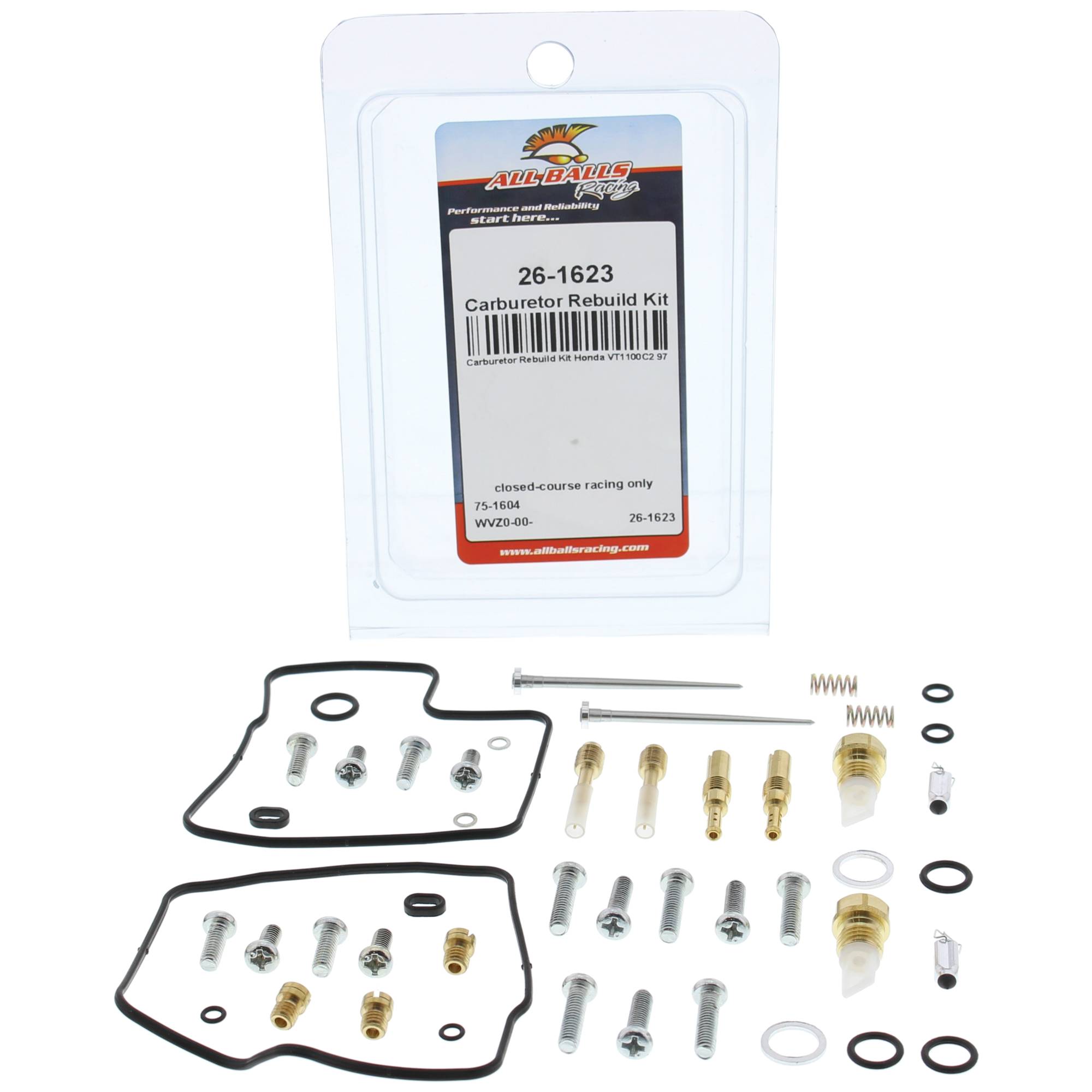 All Balls Carburetor Rebuild Kit 26-1623 for Honda VT 1100 C2 97