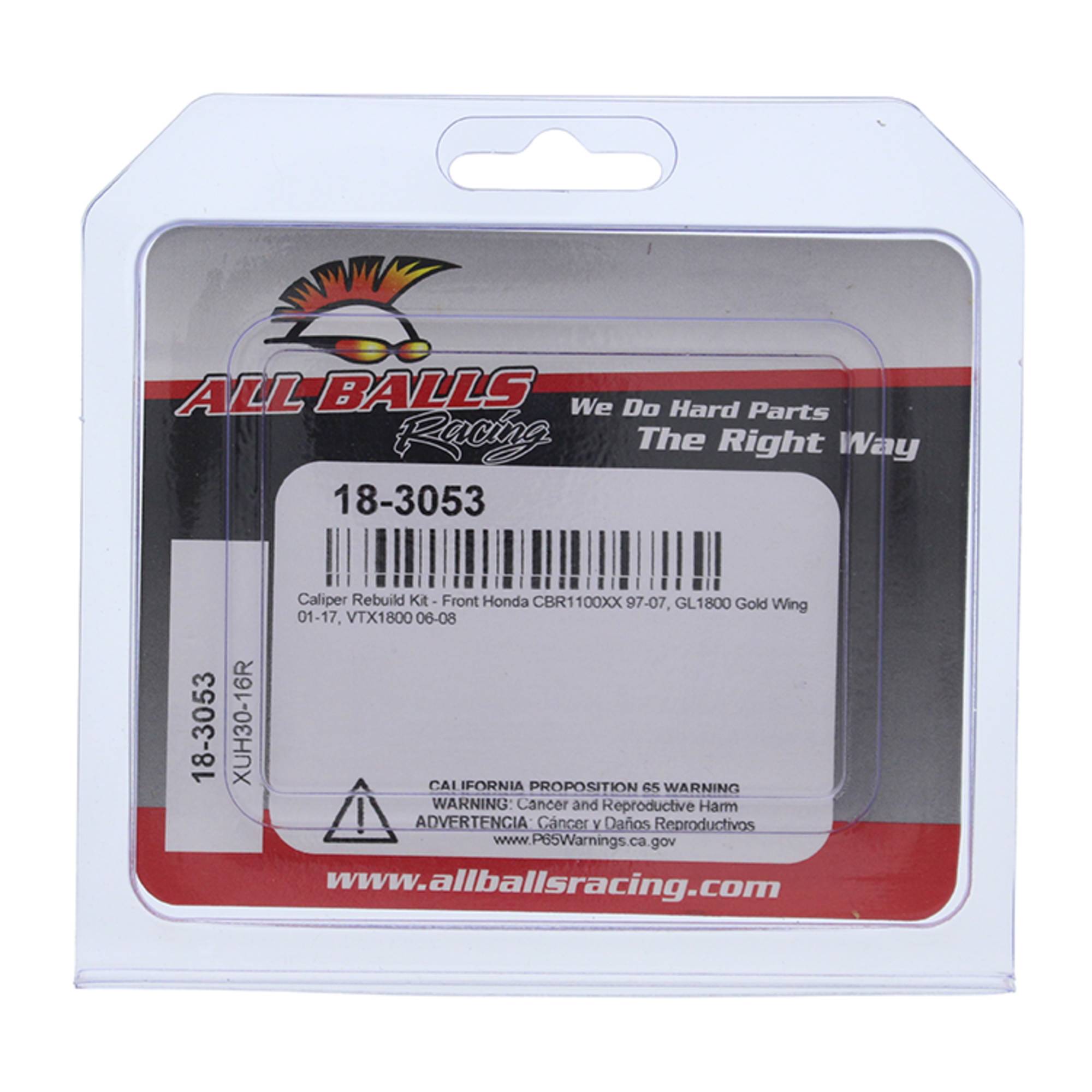 All Balls Front Caliper Rebuild Kit 18-3053 for Honda CBR 1100 XX 97-07