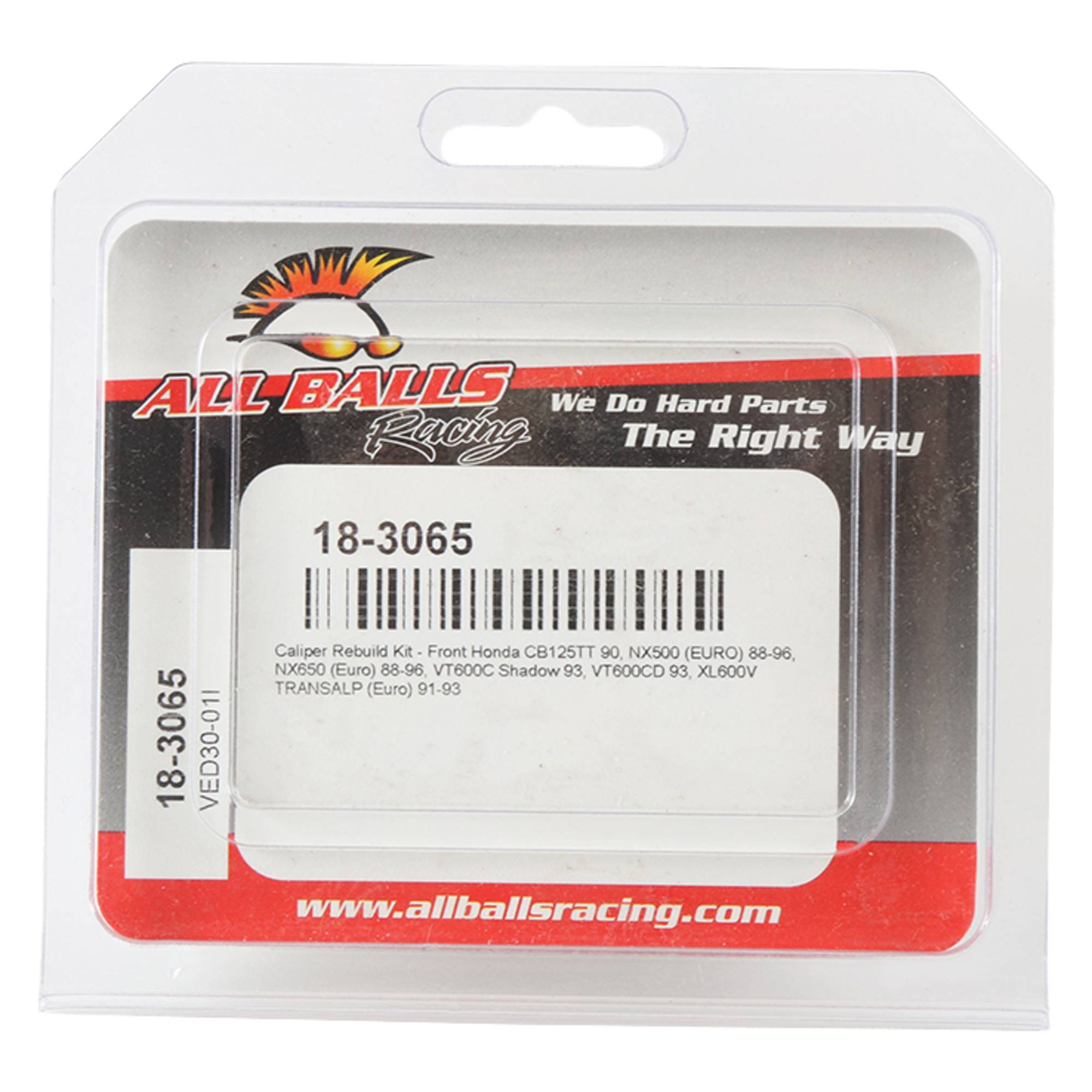 All Balls Caliper Rebuild Kit 18-3065 for Honda CB 125 TT 90