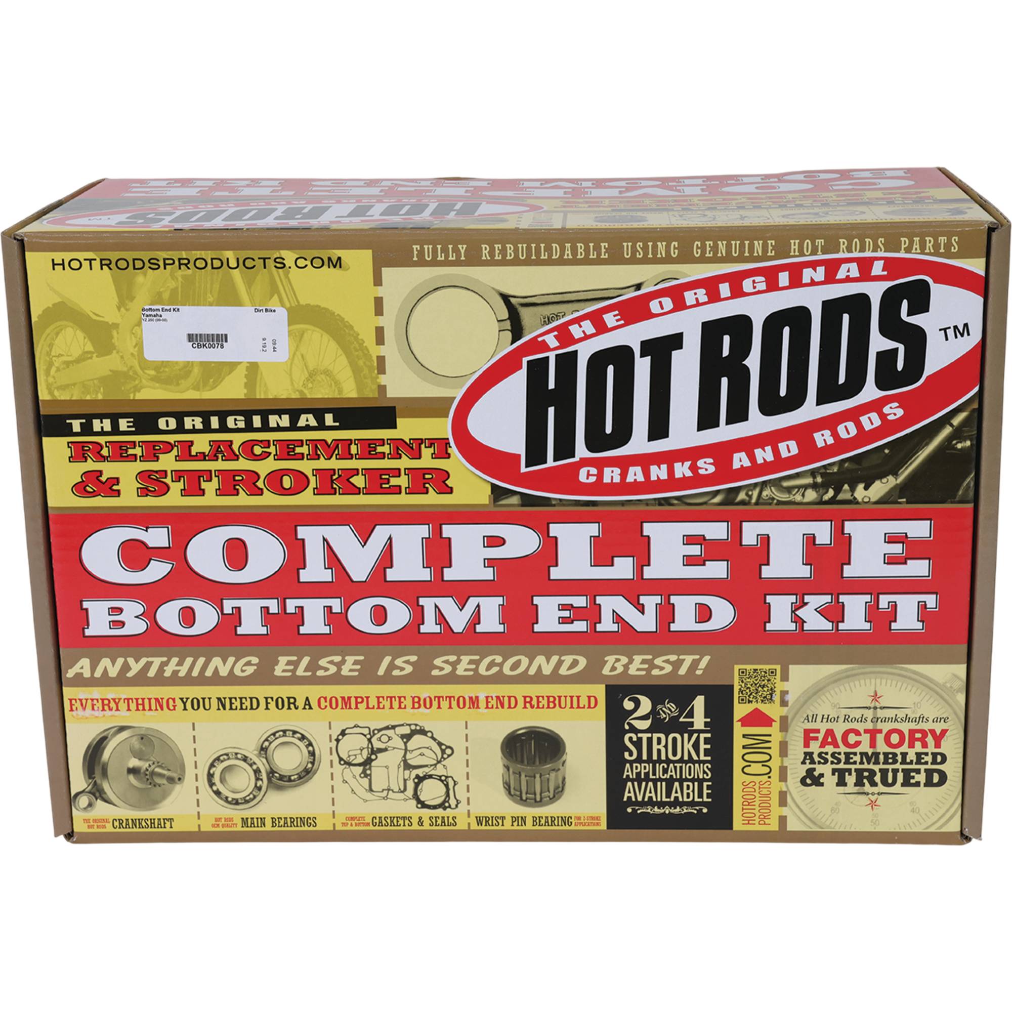 Hot Rods Bottom End Kit for Yamaha YZ 250 (99-00) CBK0078
