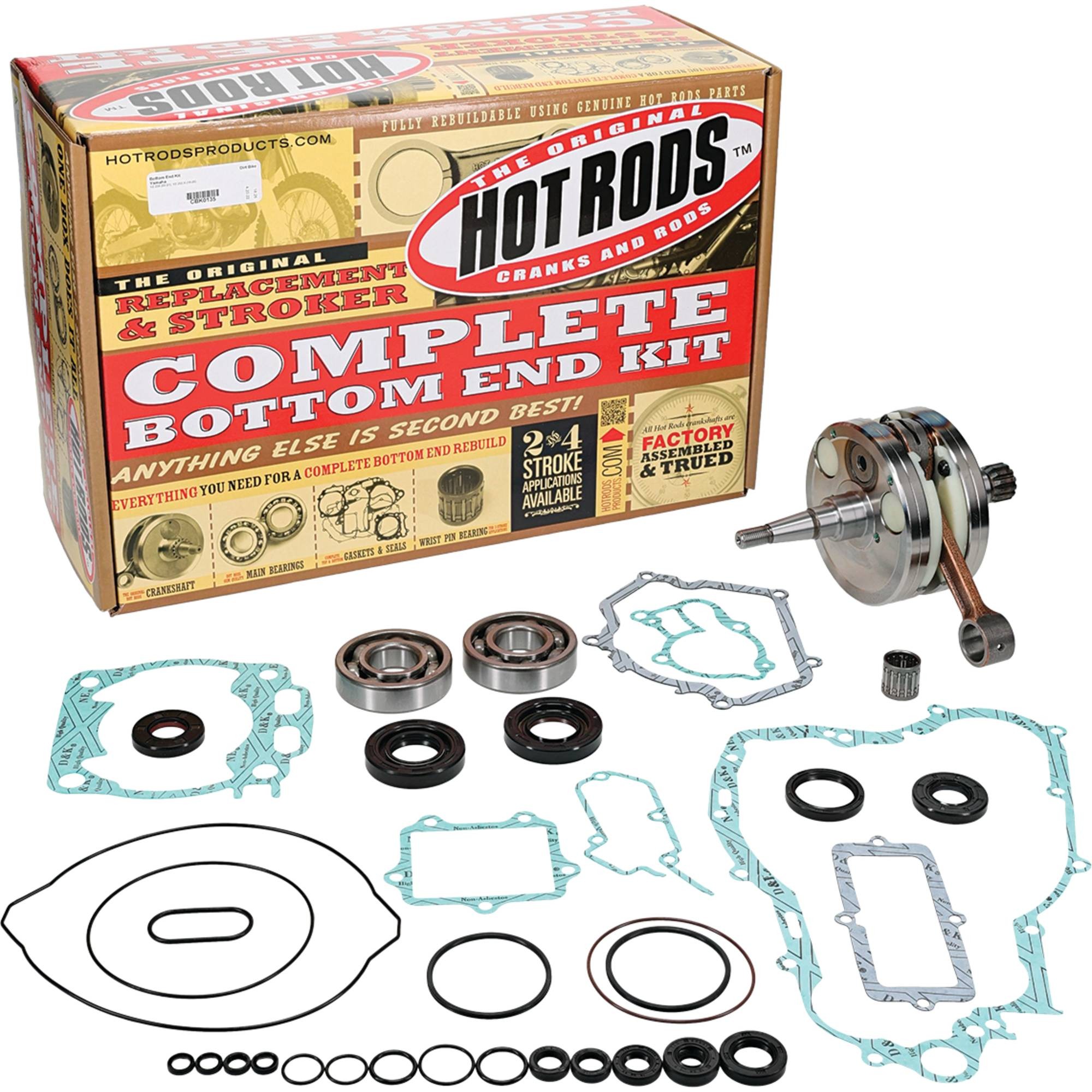 Hot Rods Bottom End Kit for Yamaha YZ 250 2003-2016 CBK0135