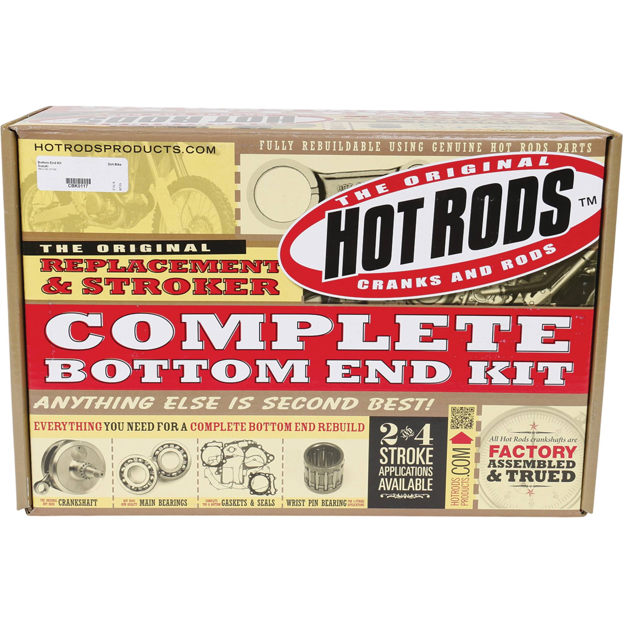 Hot Rods Bottom End Kit for Suzuki RMZ 250 2007-2009 CBK0117