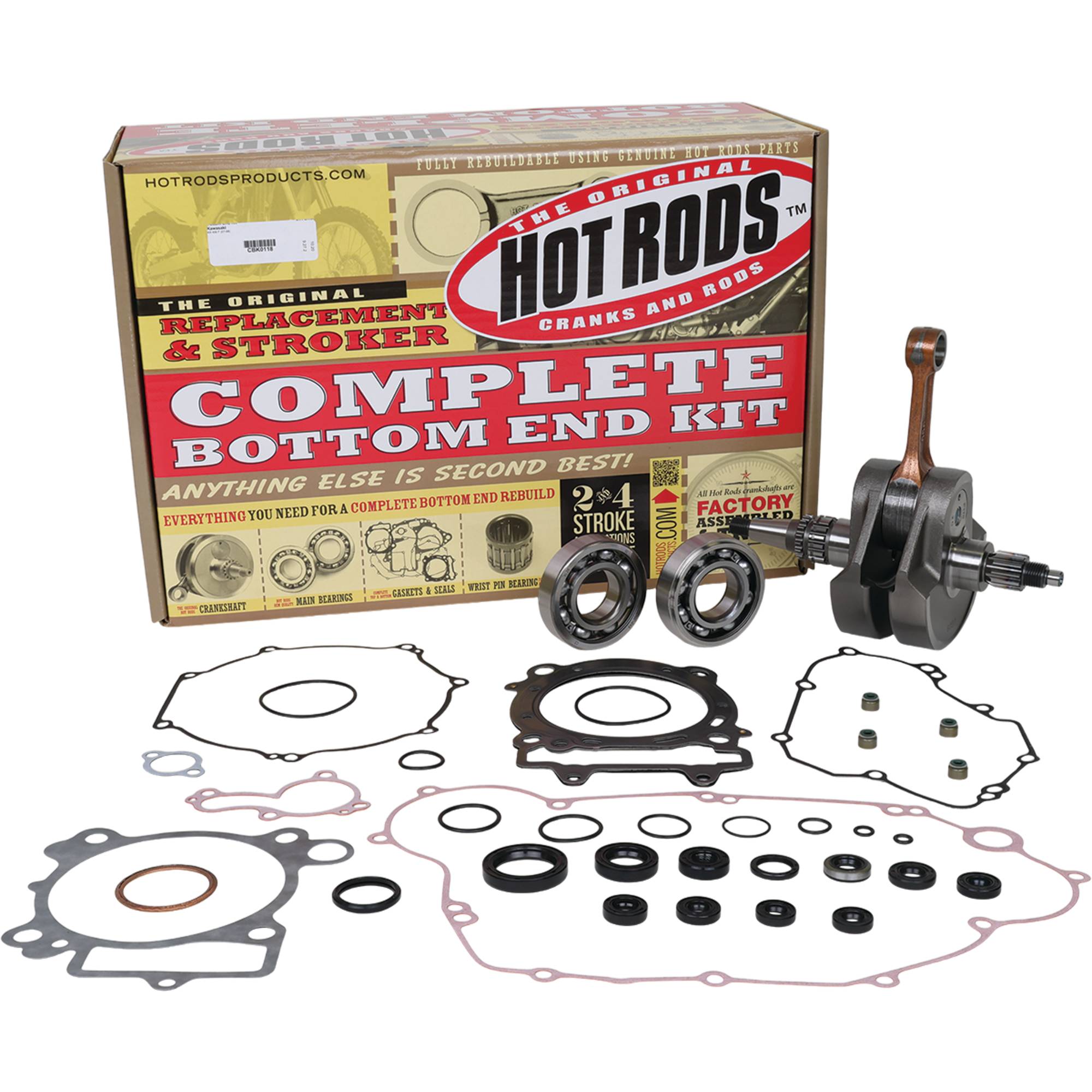 Hot Rods Bottom End Kit for Kawasaki KX 450 F 2007-2008 CBK0118