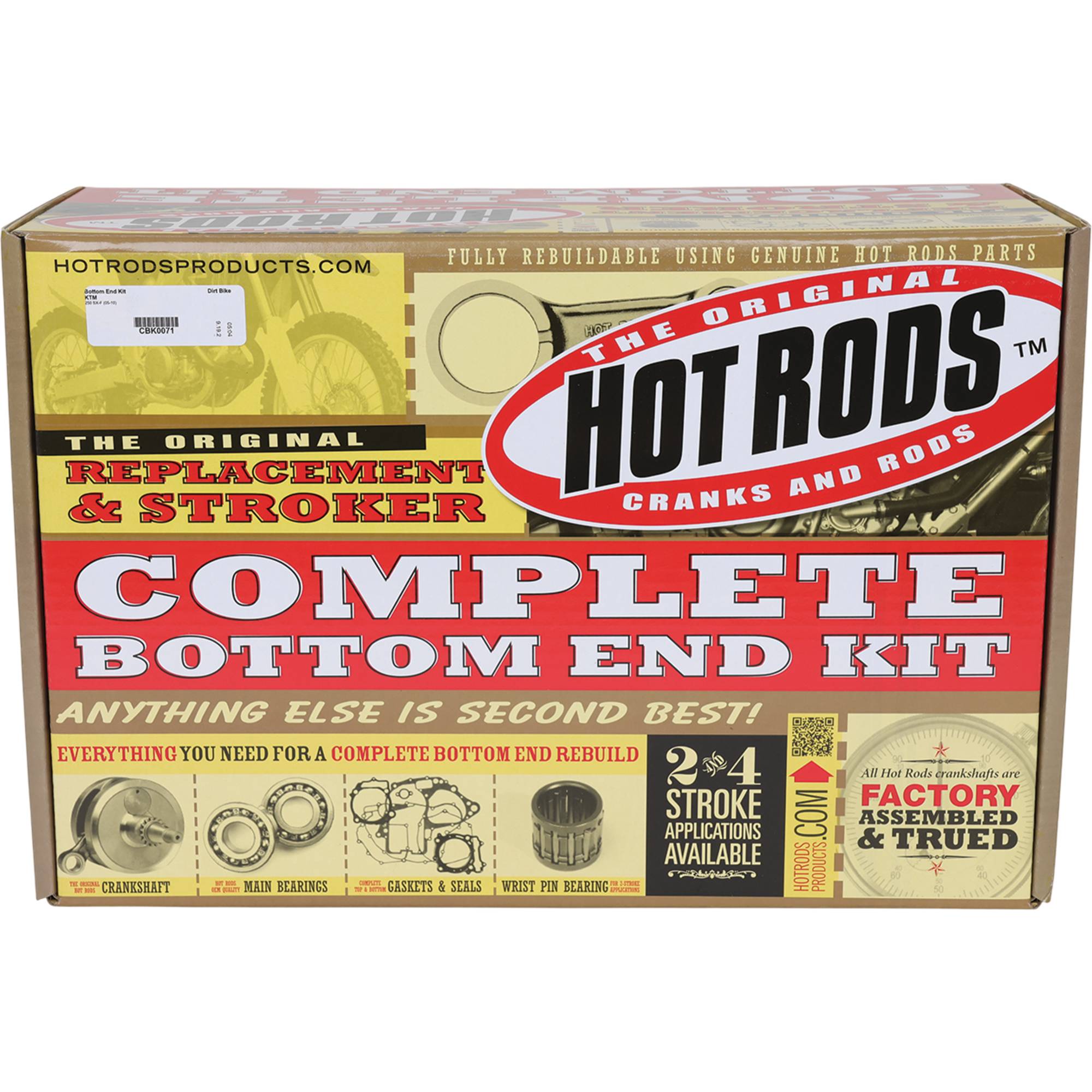Hot Rods Bottom End Kit for KTM 250 SX-F 2005-2010 CBK0071