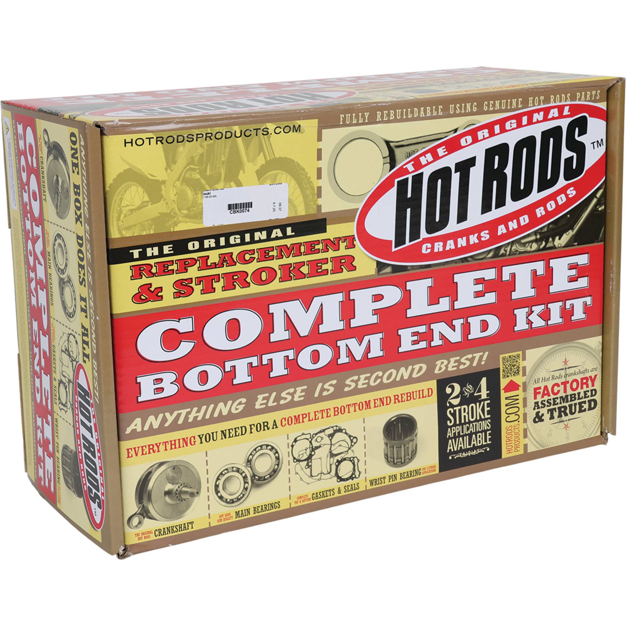 Hot Rods Bottom End Kit for Suzuki RM 125 2001-2003 CBK0074