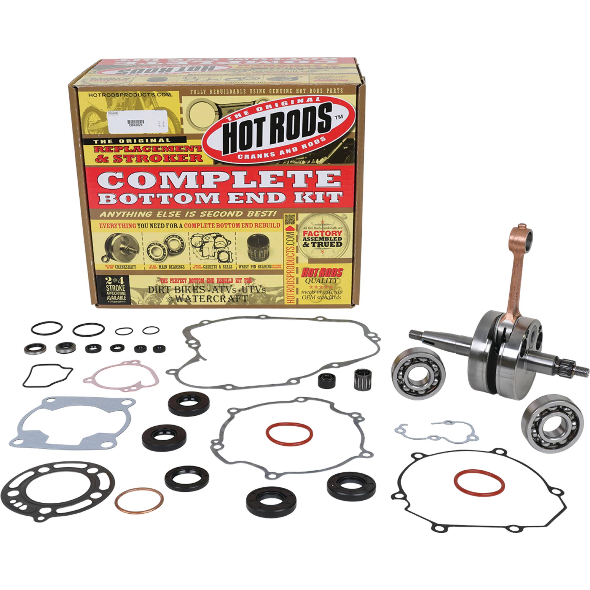 Hot Rods Bottom End Kit for Kawasaki KX 85 2007-2013 CBK0029